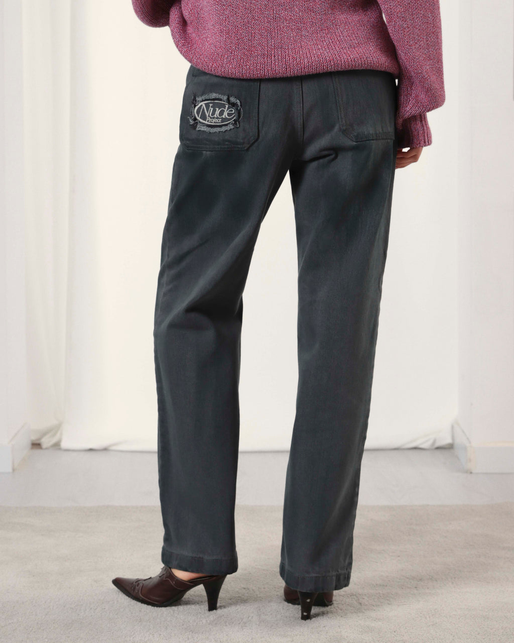 Pantalón Vaquero Verde Washed