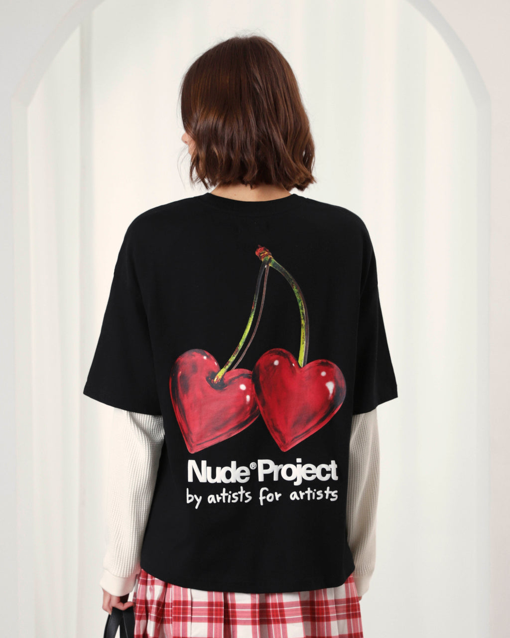 Camiseta Juicy Cherry Negra