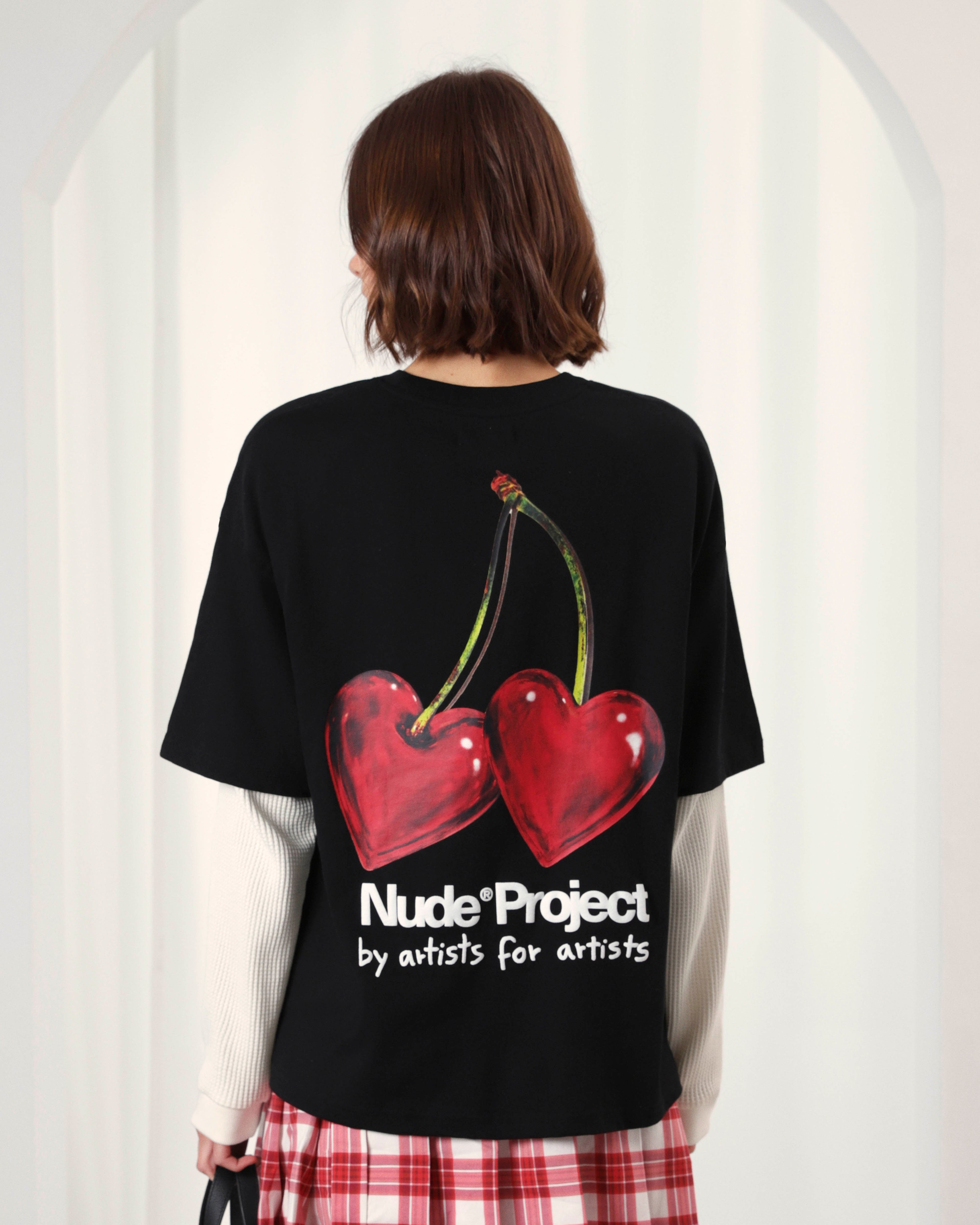 Camiseta Juicy Cherry Negra