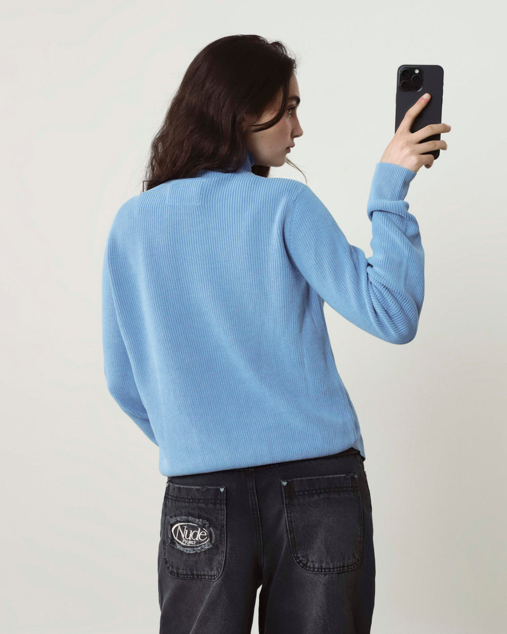 Cárdigan Con Cremallera Shady Azul