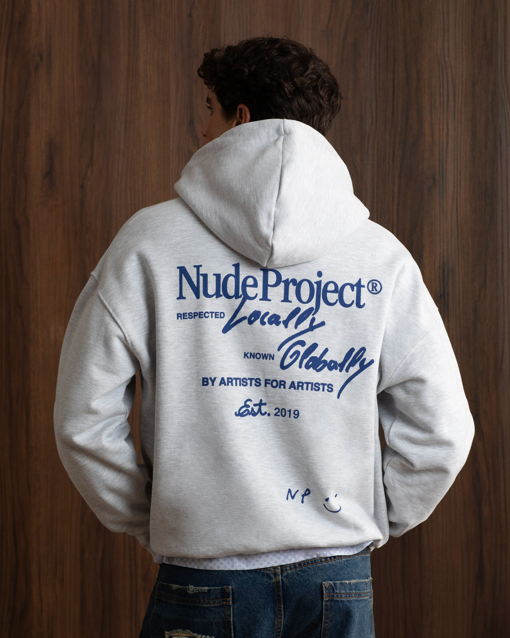 Sudadera Con Cremallera Global Soon Gris