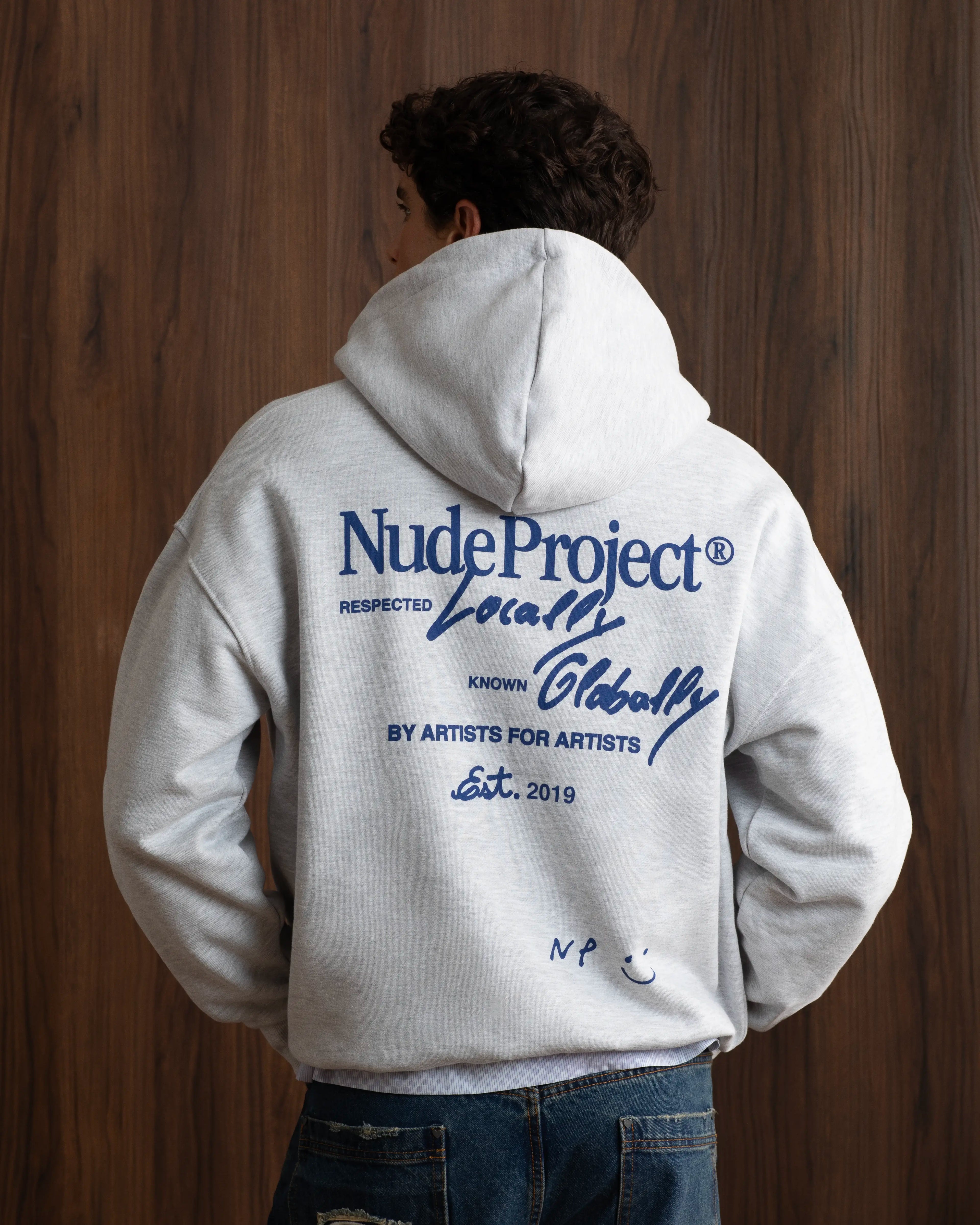 Sudadera Con Cremallera Global Soon Gris