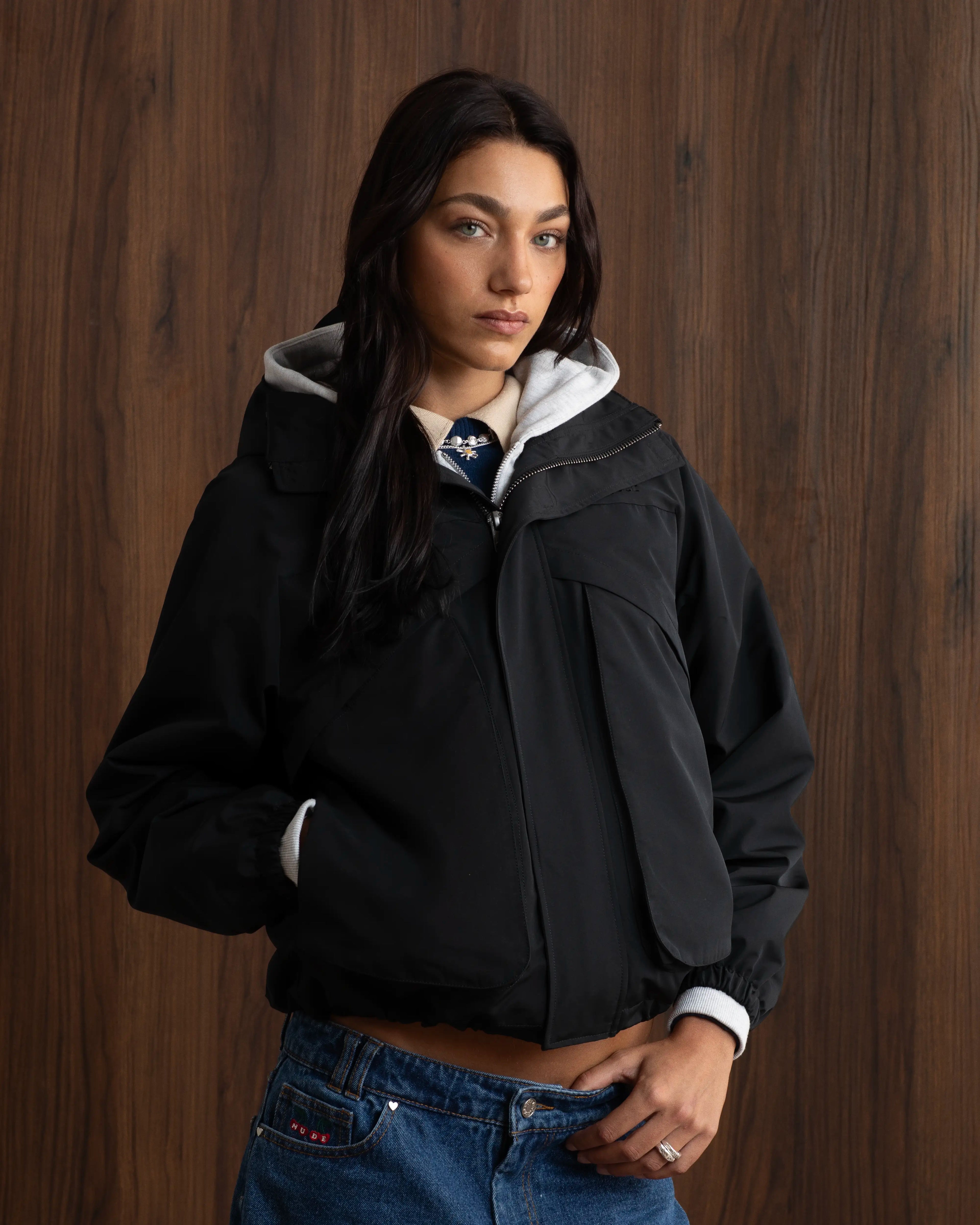 Milestones Windbreaker Jacket Ash