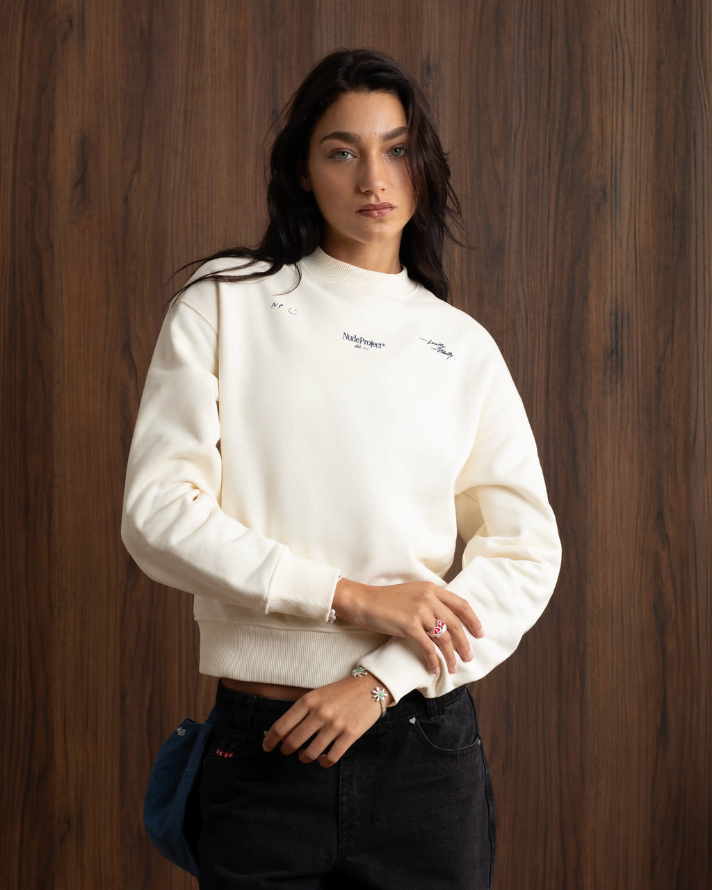 Global Soon Sweatshirt Marshmallow