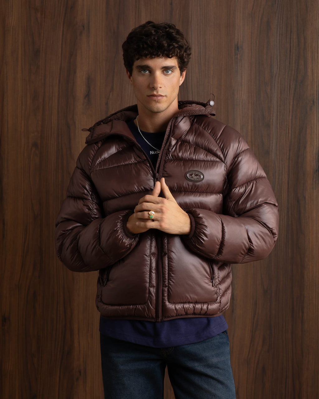 Iconic Puffer Jacket Brown