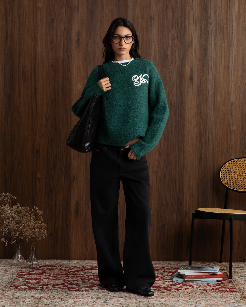 Le Marais Knit Sweater Green