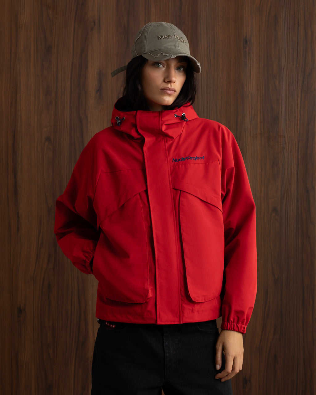Milestones Windbreaker Jacket Red