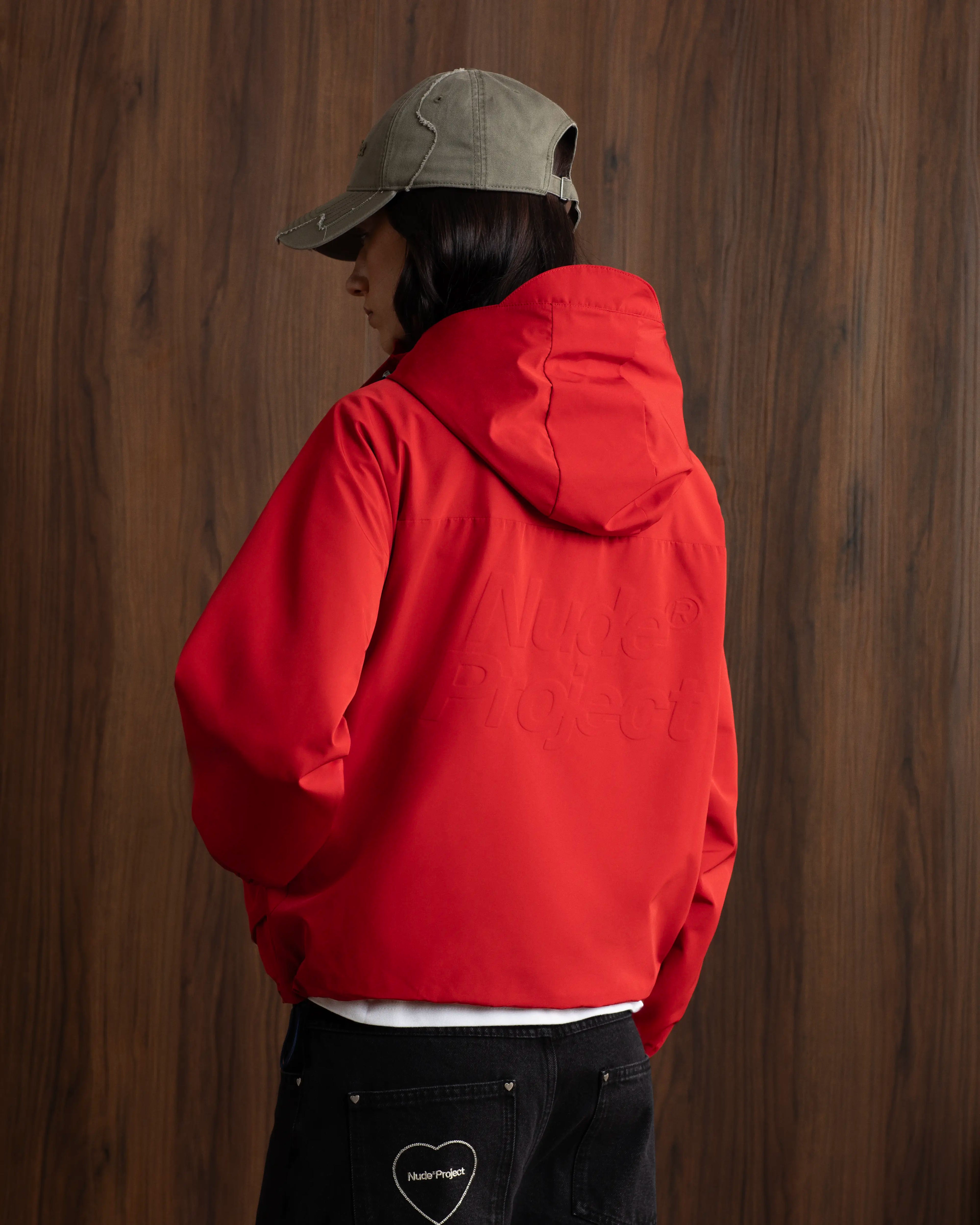 Milestones Windbreaker Jacket Red