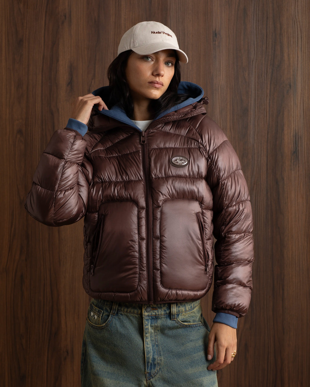 Iconic Puffer Jacket Brown