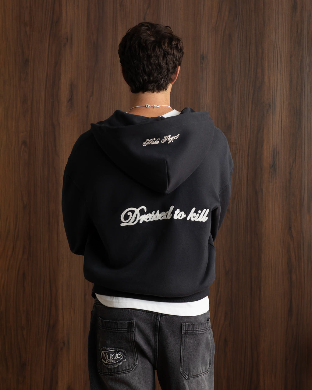 Kill Bill Zip-Up Hoodie Ash