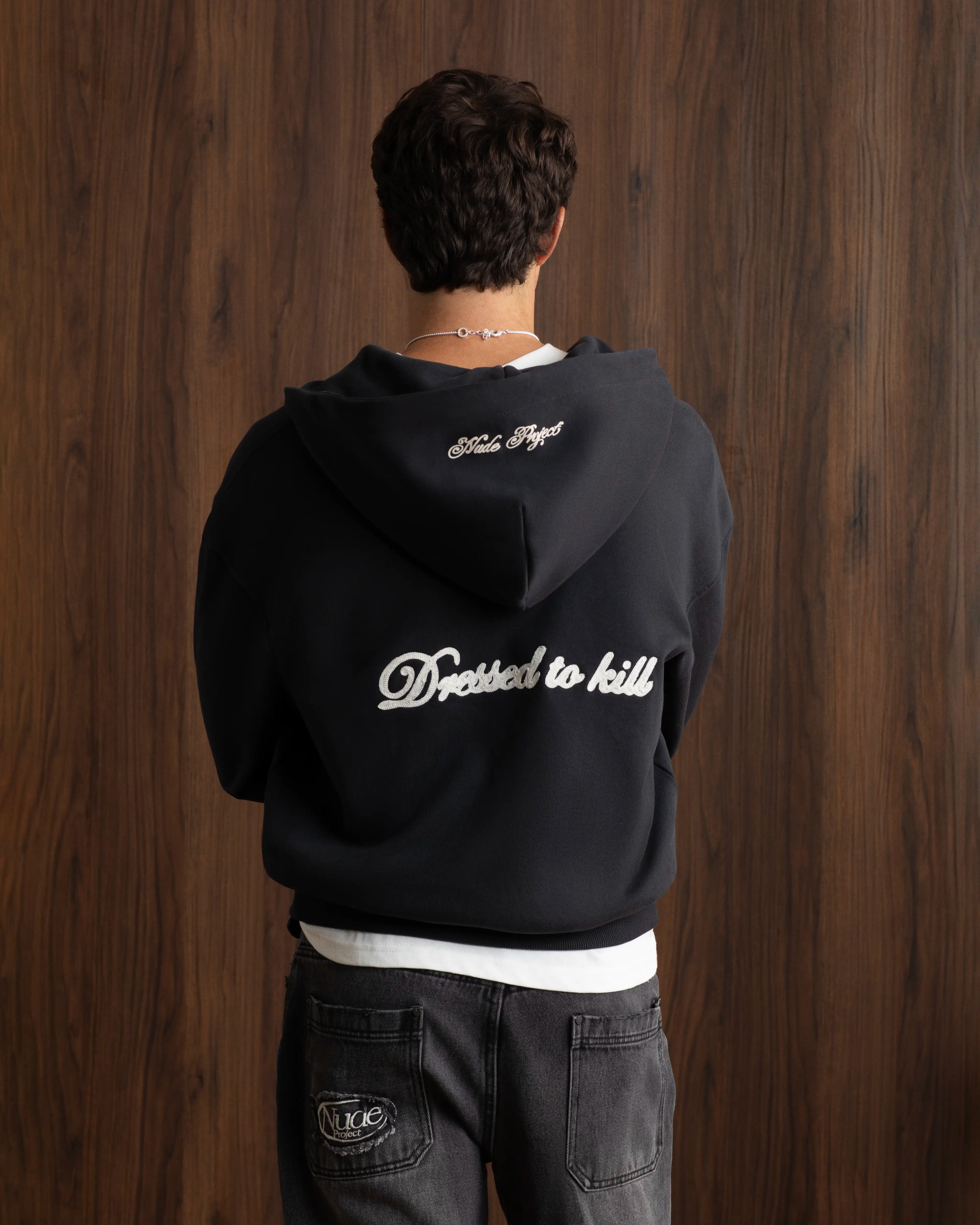 Kill Bill Zip-Up Hoodie Ash