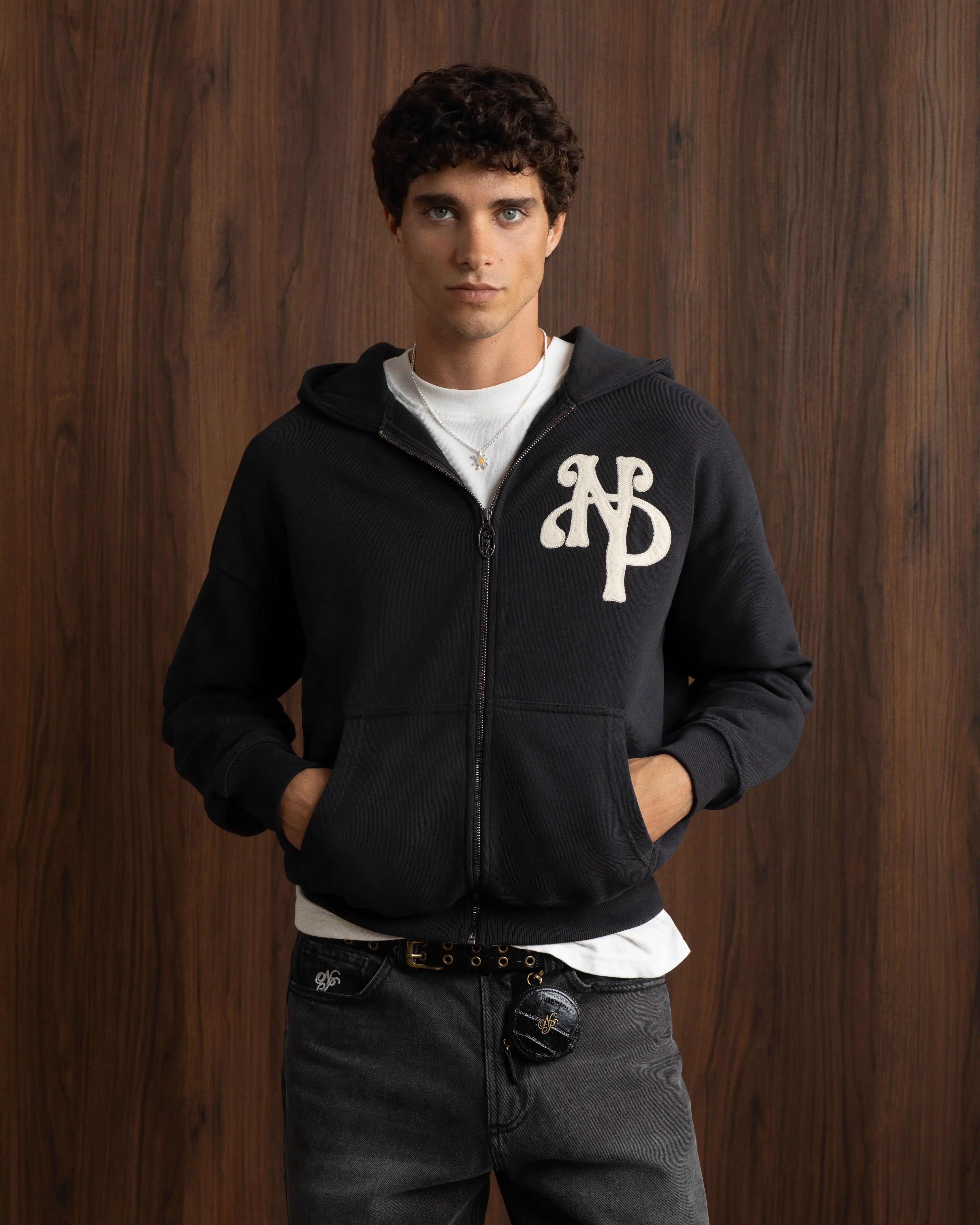 Kill Bill Zip-Up Hoodie Ash