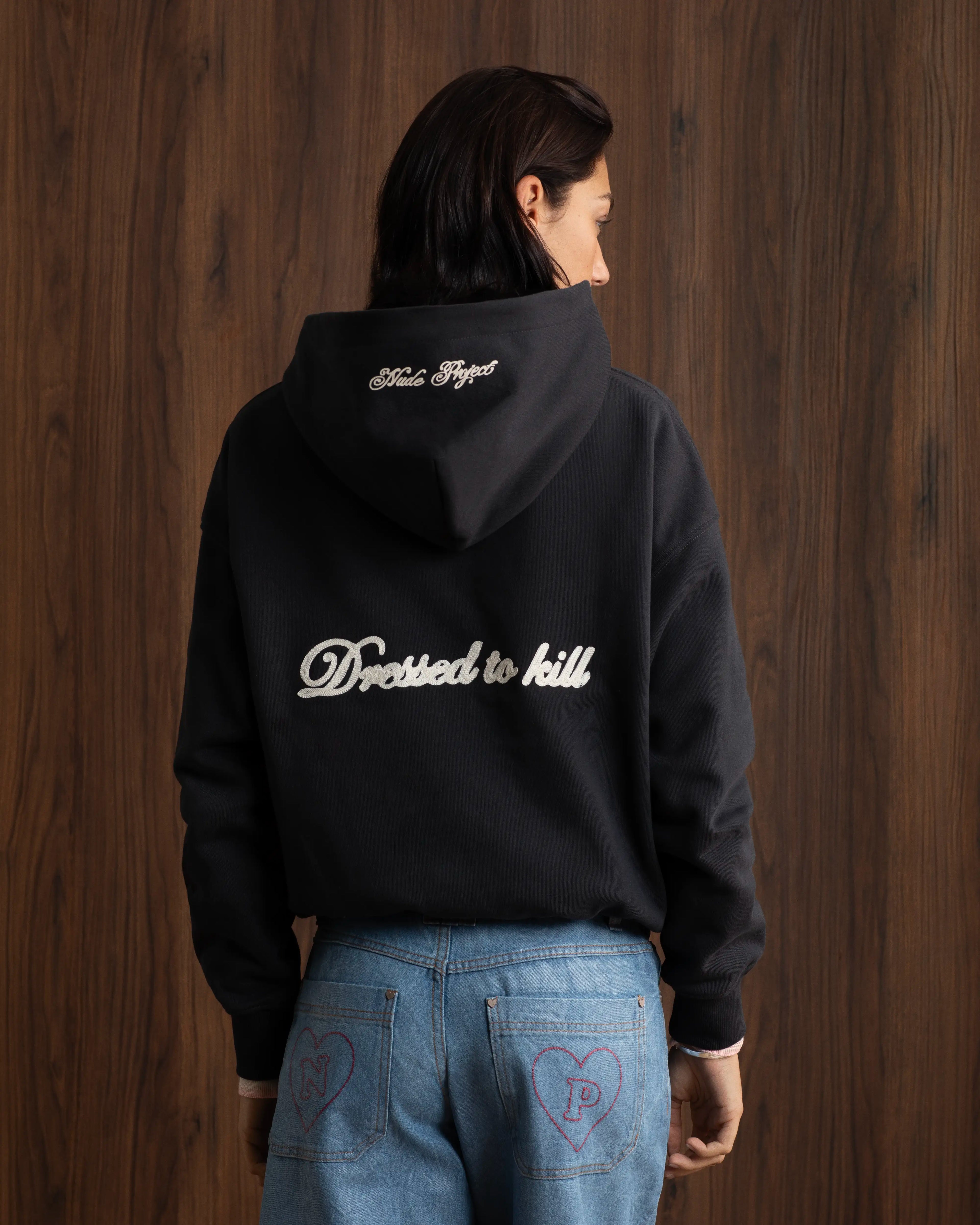 Kill Bill Zip-Up Hoodie Ash