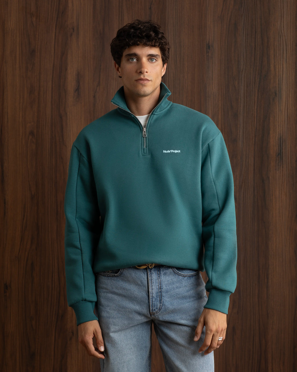Origins Quarter-Zip Green