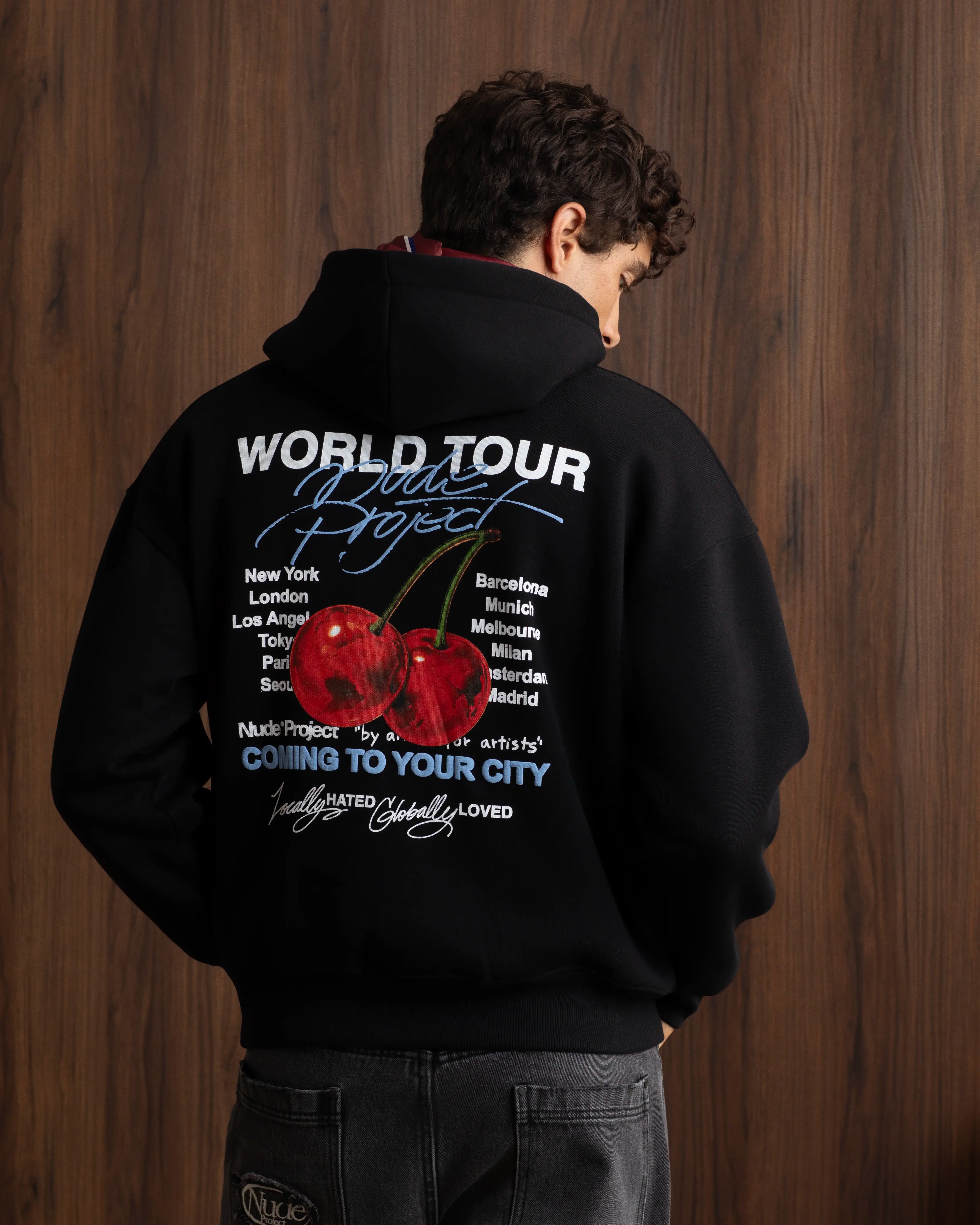 Sudadera Nude Tour Negro Oscuro