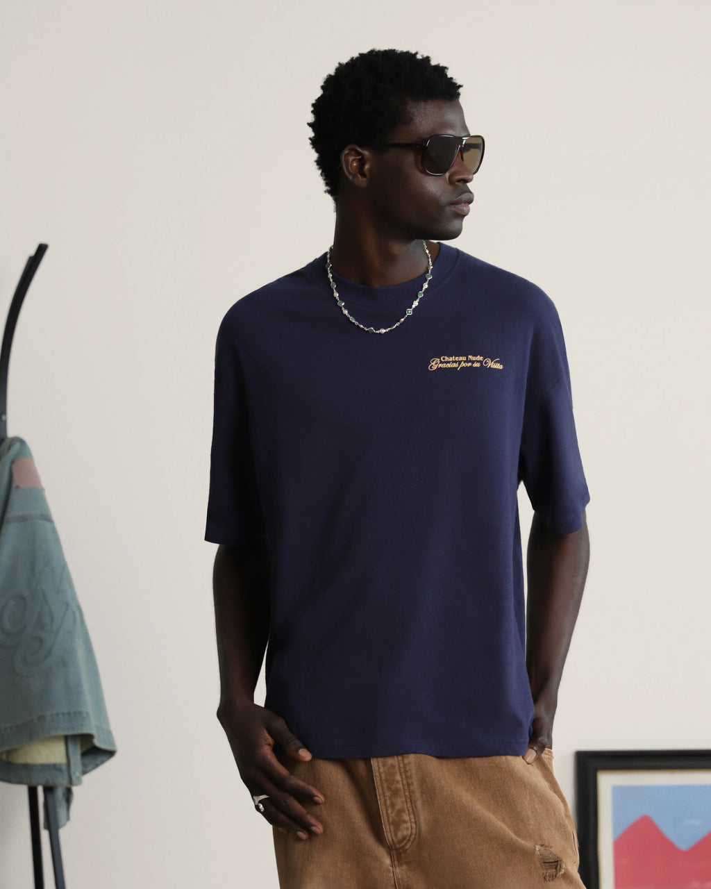 Camiseta Chateau Azul Marino