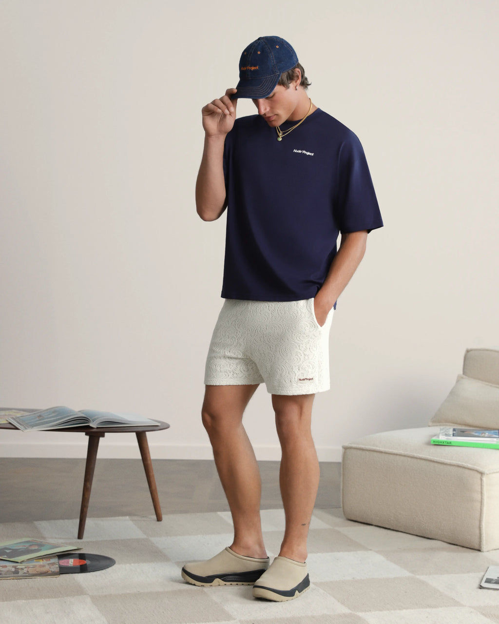 Camiseta Yate Azul Marino