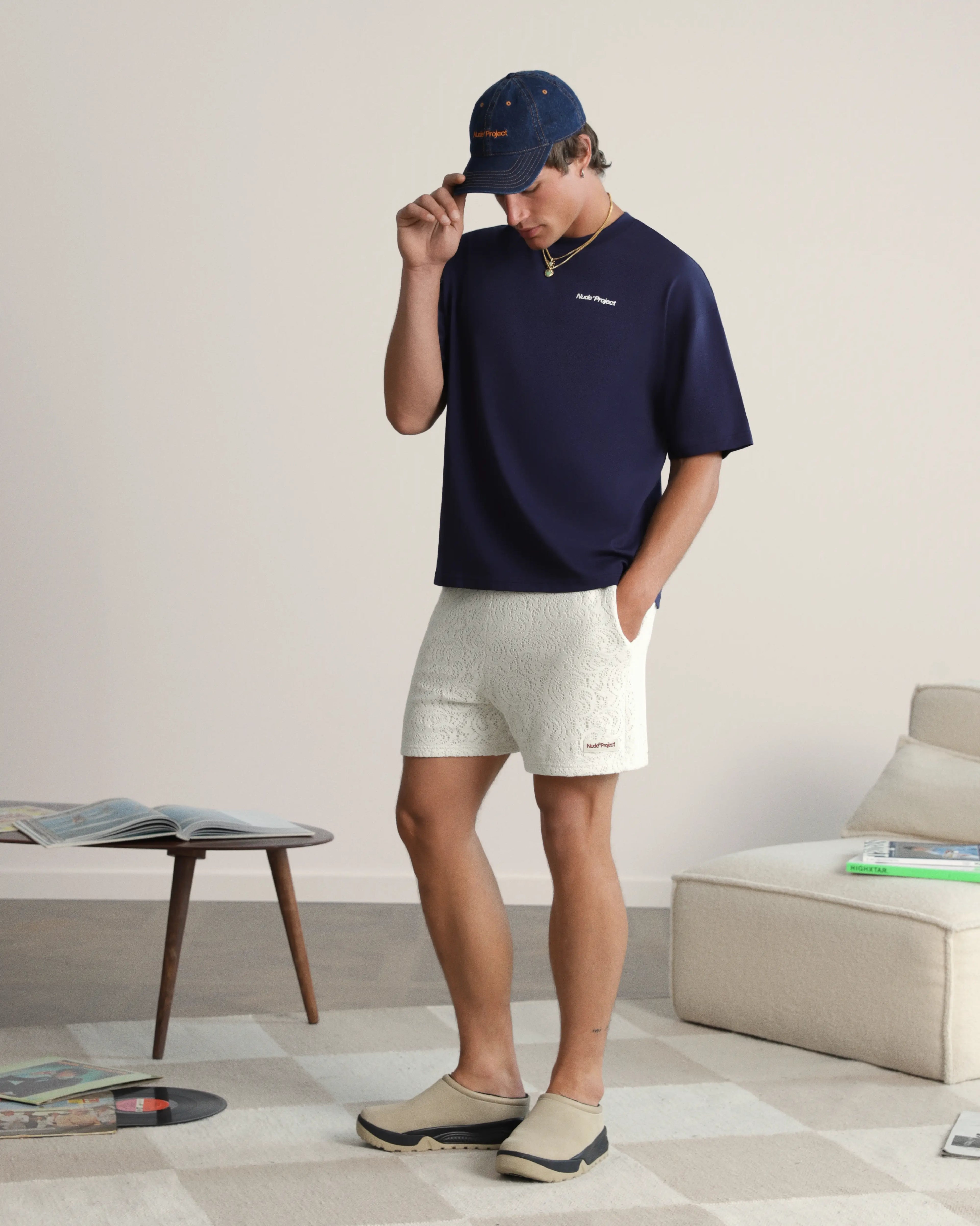 Camiseta Yate Azul Marino