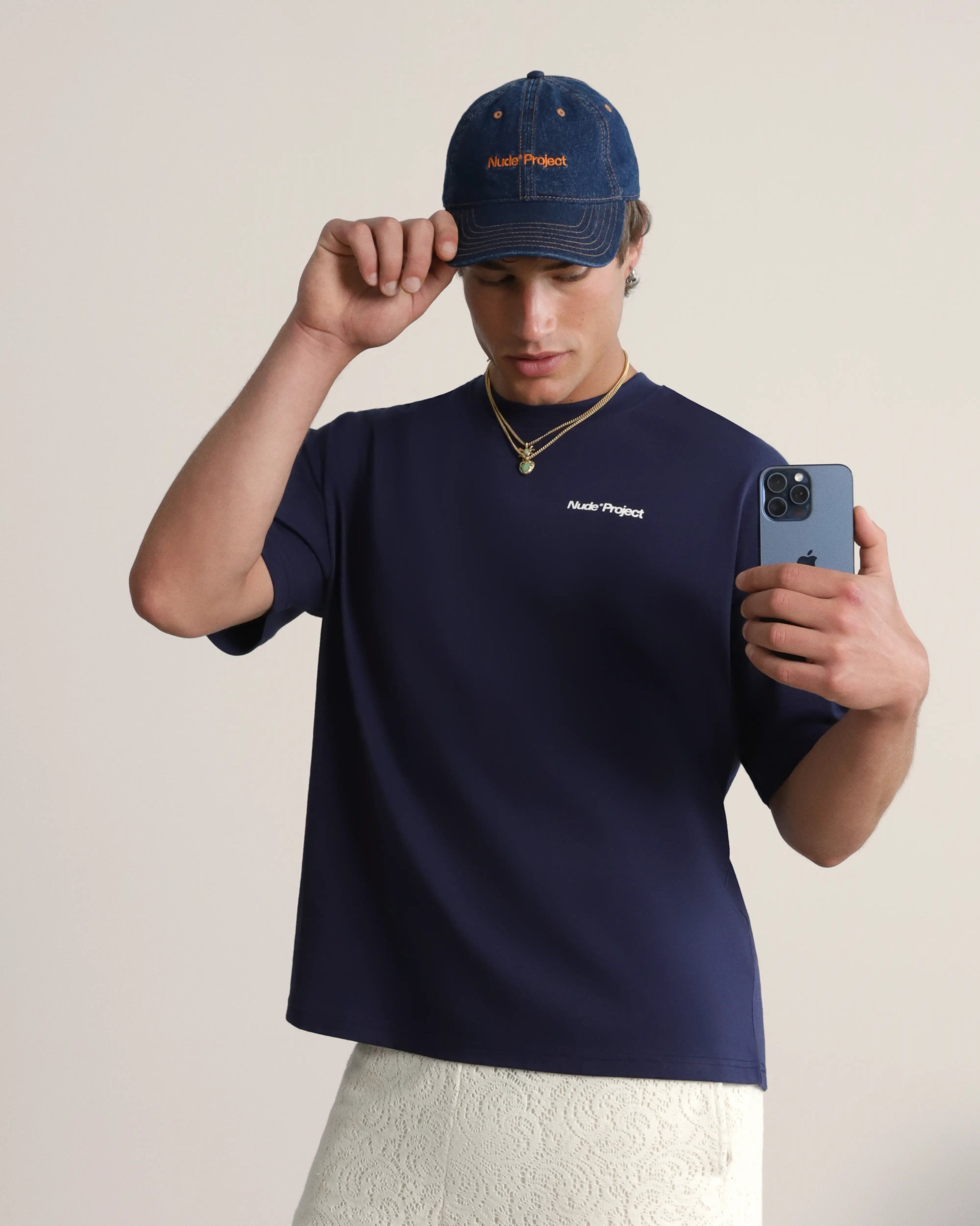 Camiseta Yate Azul Marino