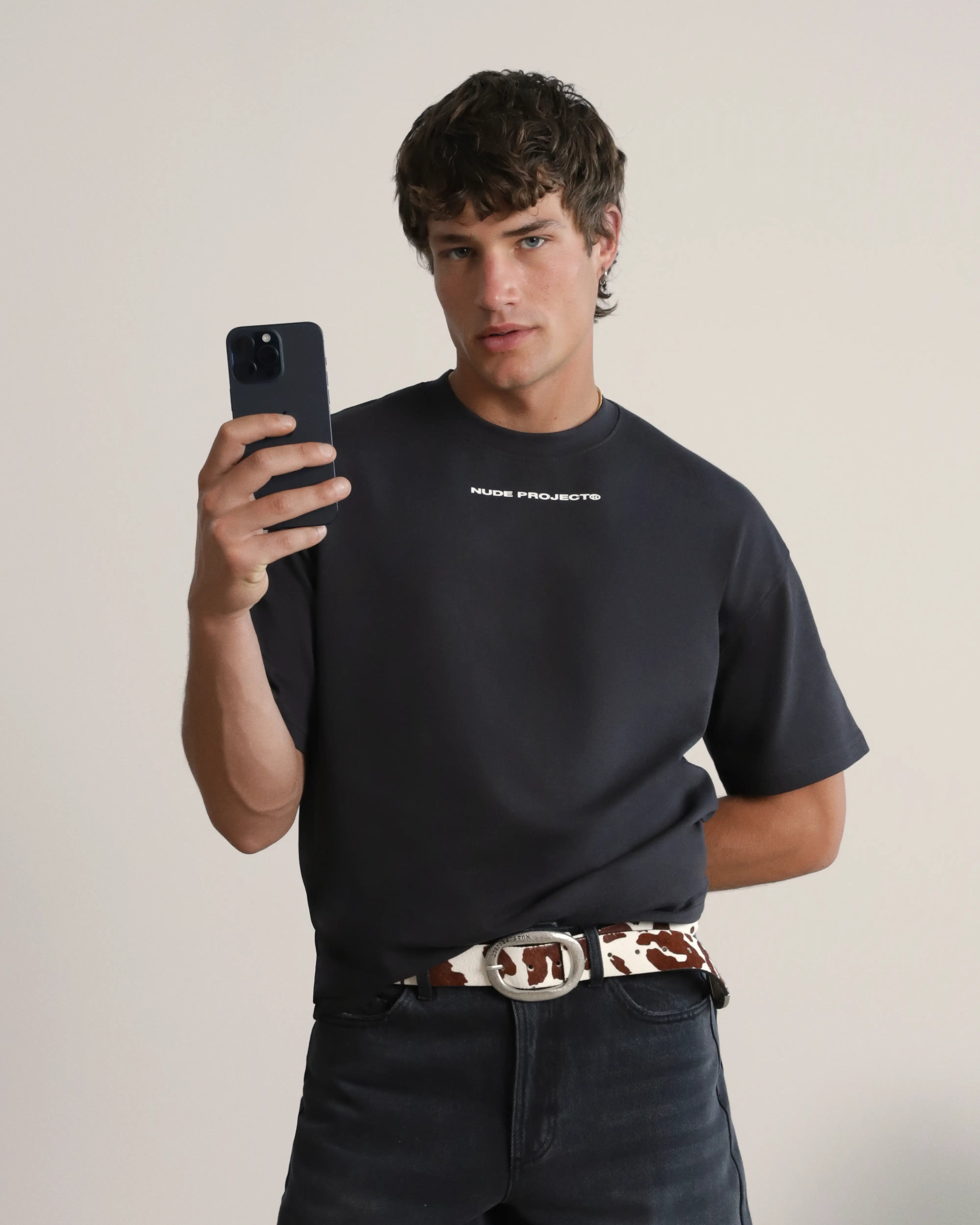 Camiseta Cherry Negra