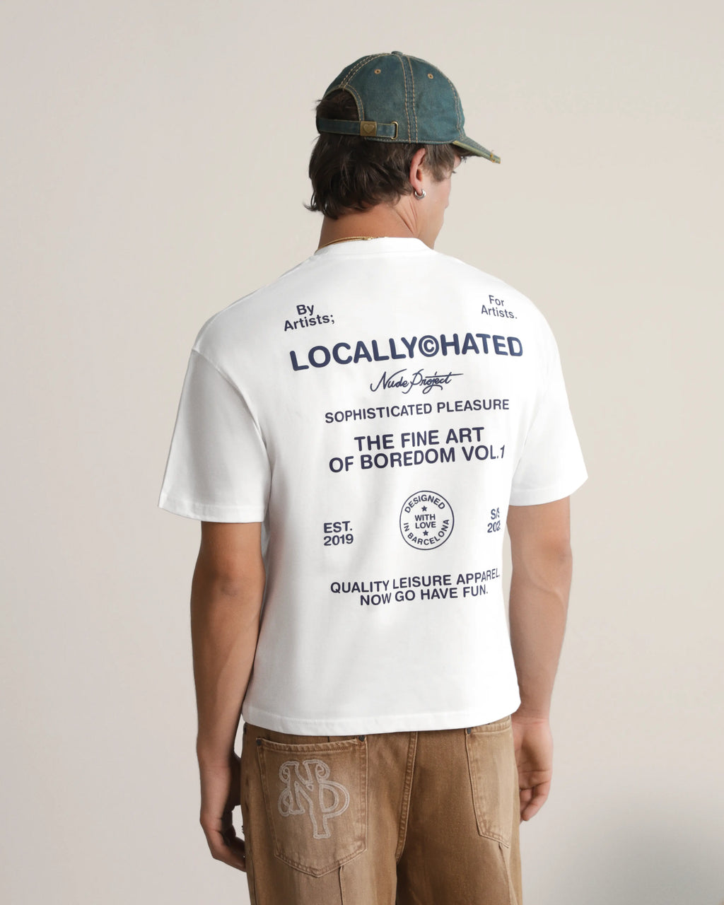 Camiseta Fine Art Blanca