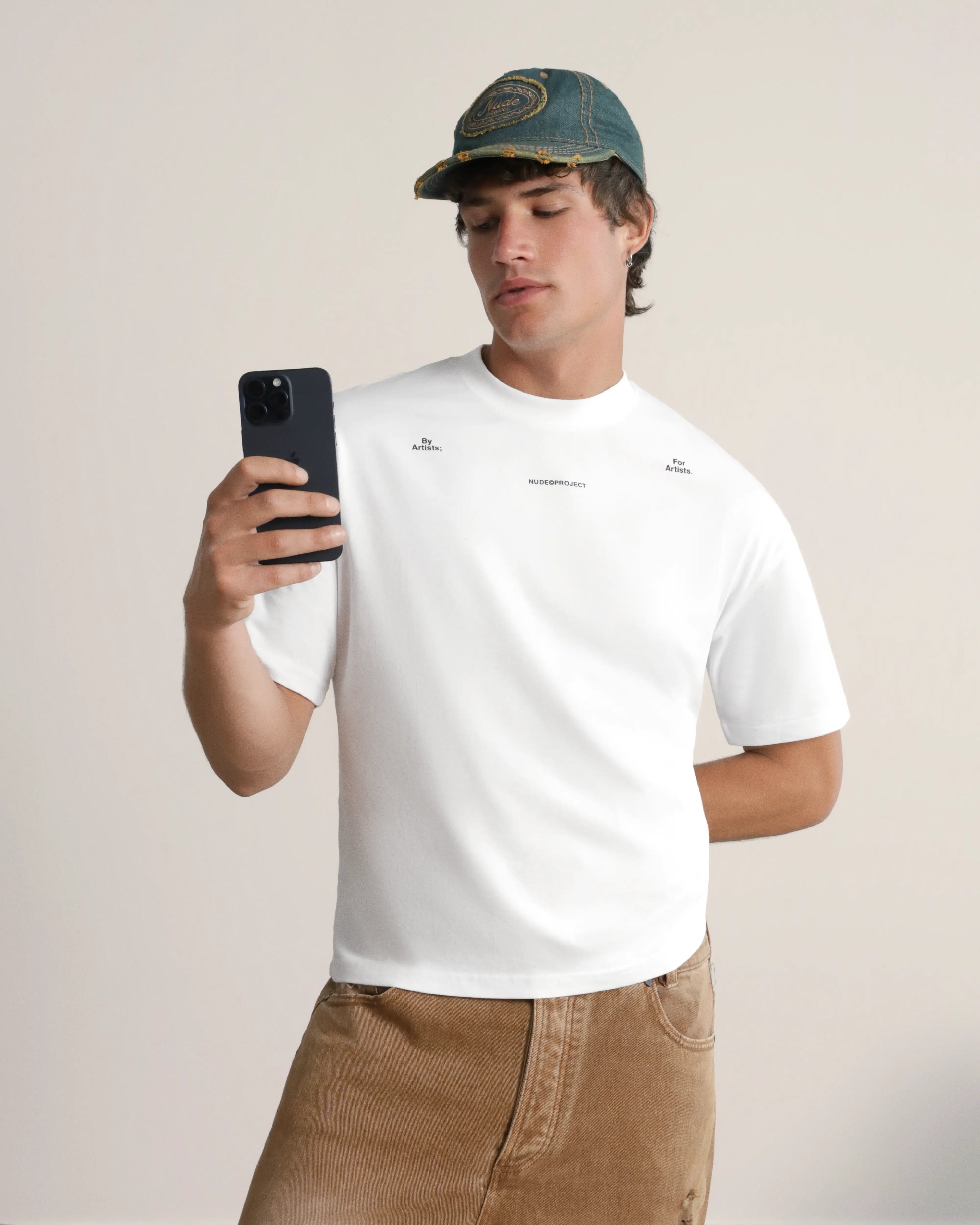 Camiseta Fine Art Blanca