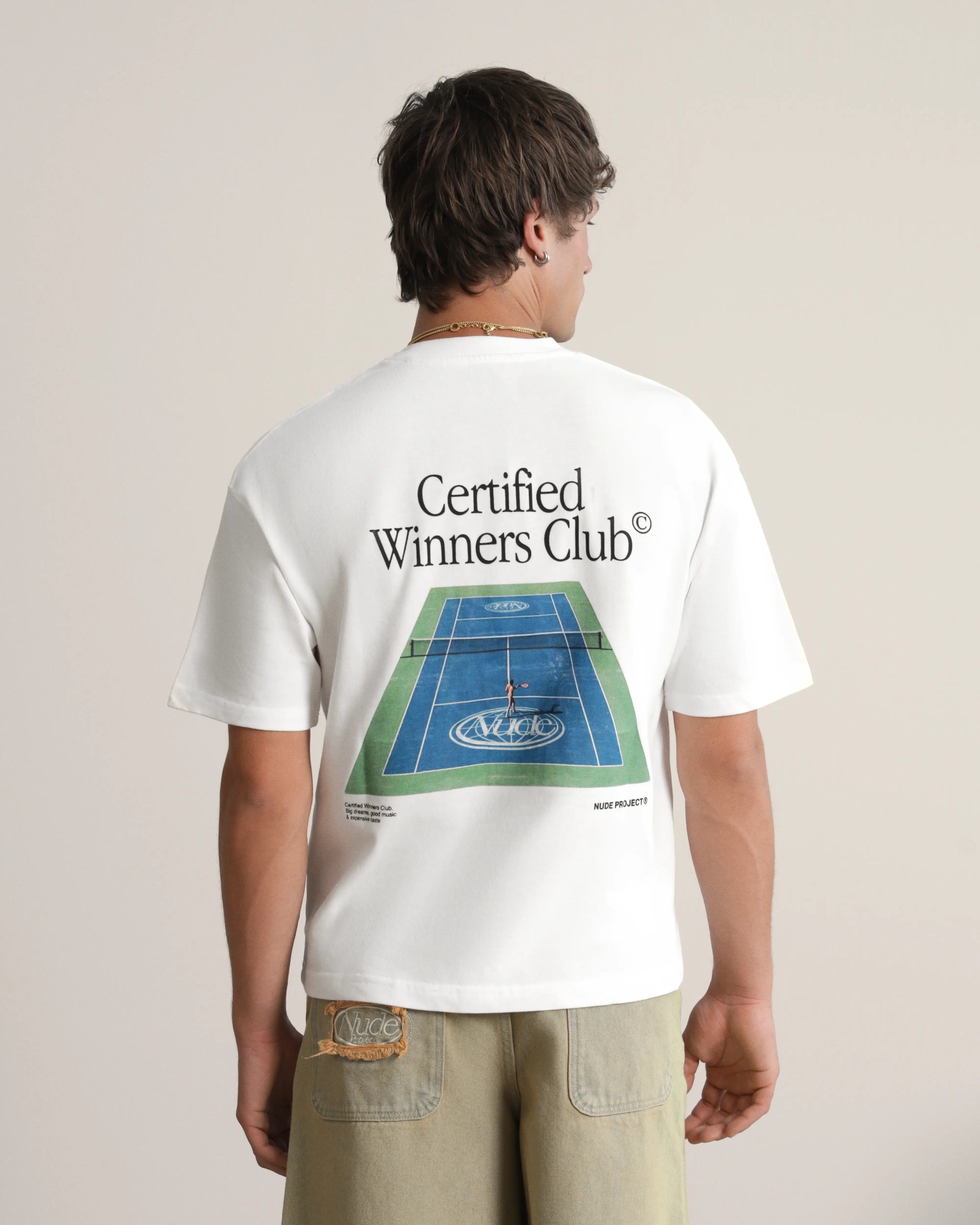 Camiseta Tennis Blanca