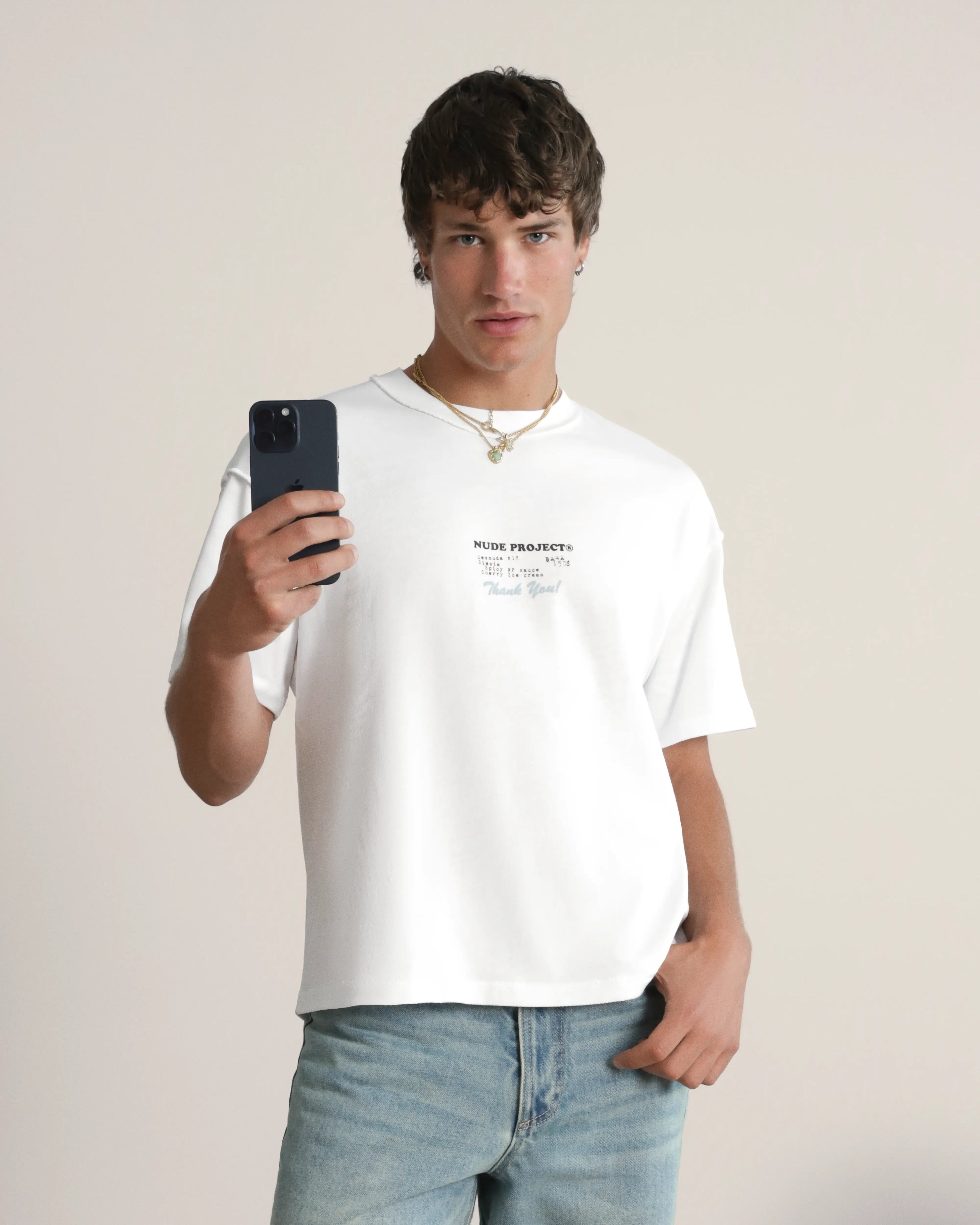 Camiseta Fuck Normal Blanca