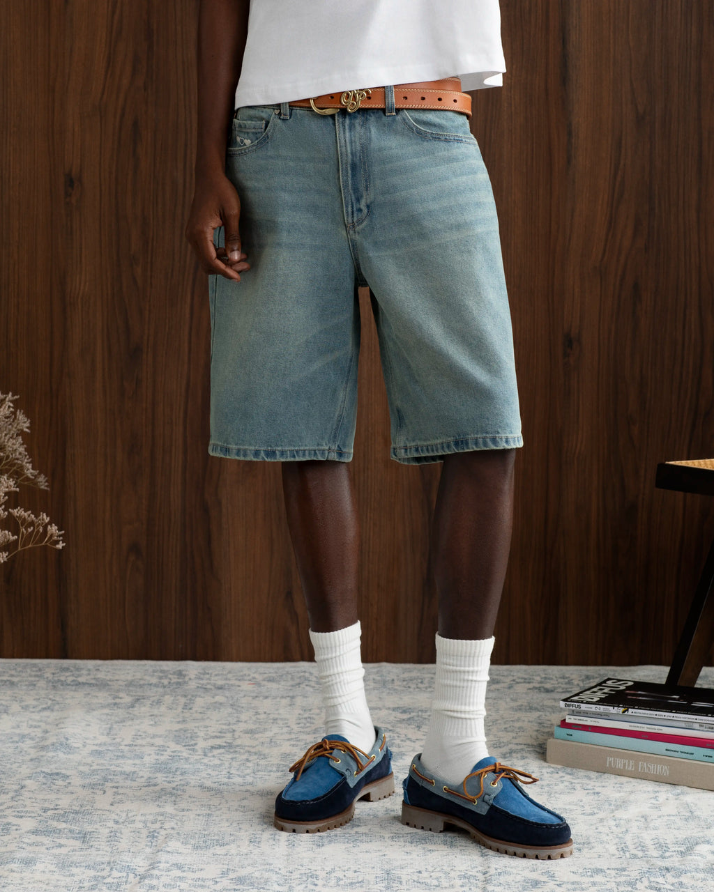 Pantalón Corto Basic Denim Arena