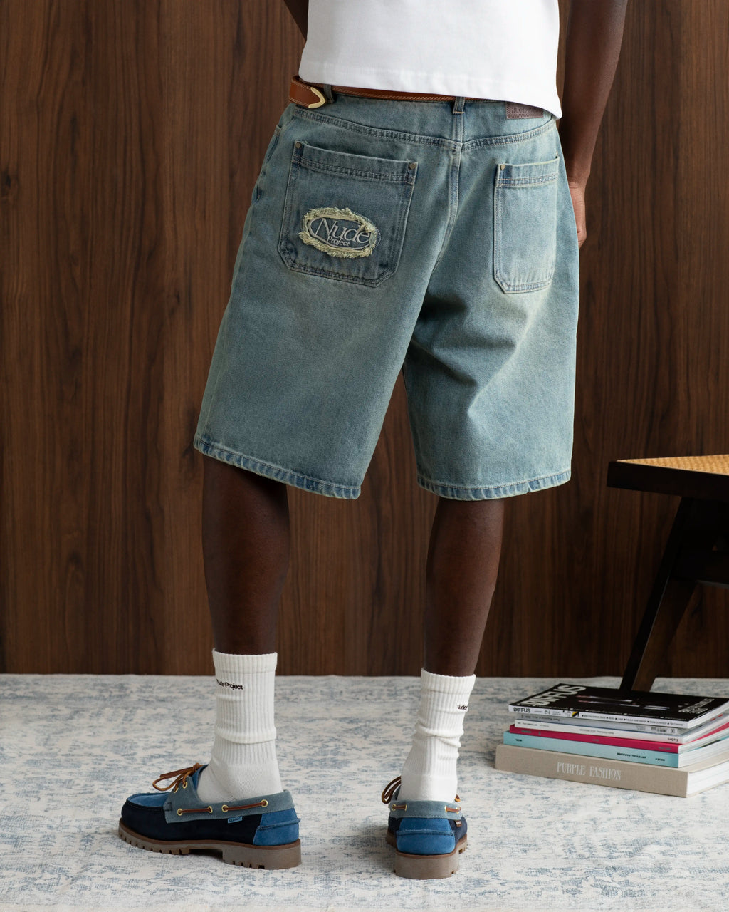 Pantalón Corto Basic Denim Arena