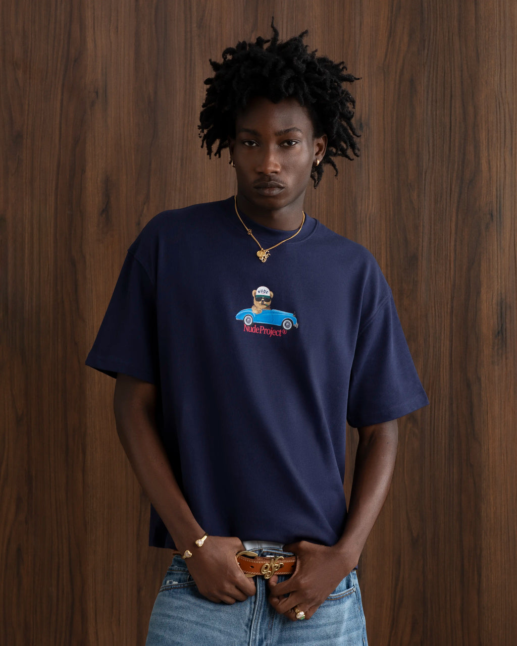 Camiseta Hot Azul Marino