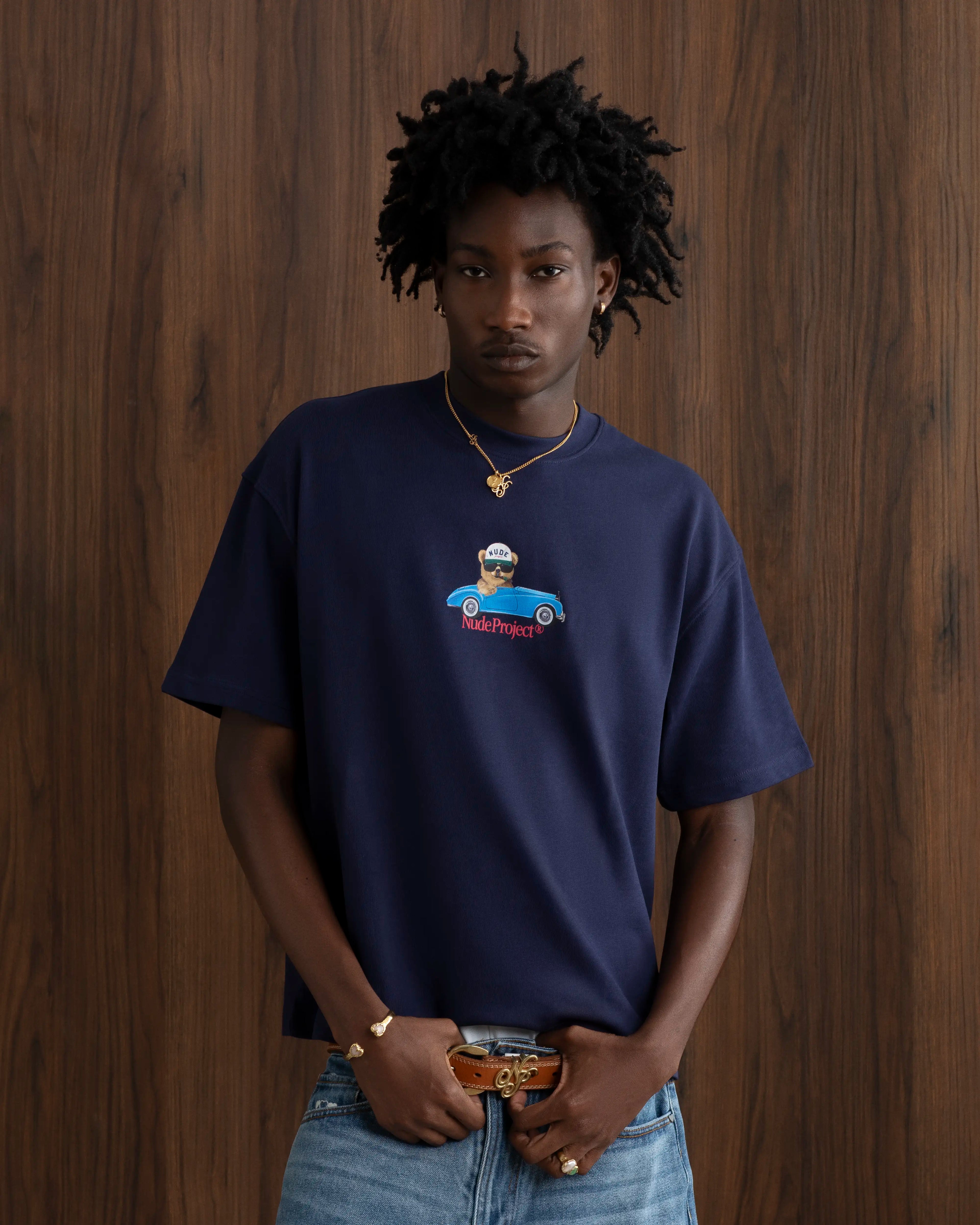 Camiseta Hot Azul Marino