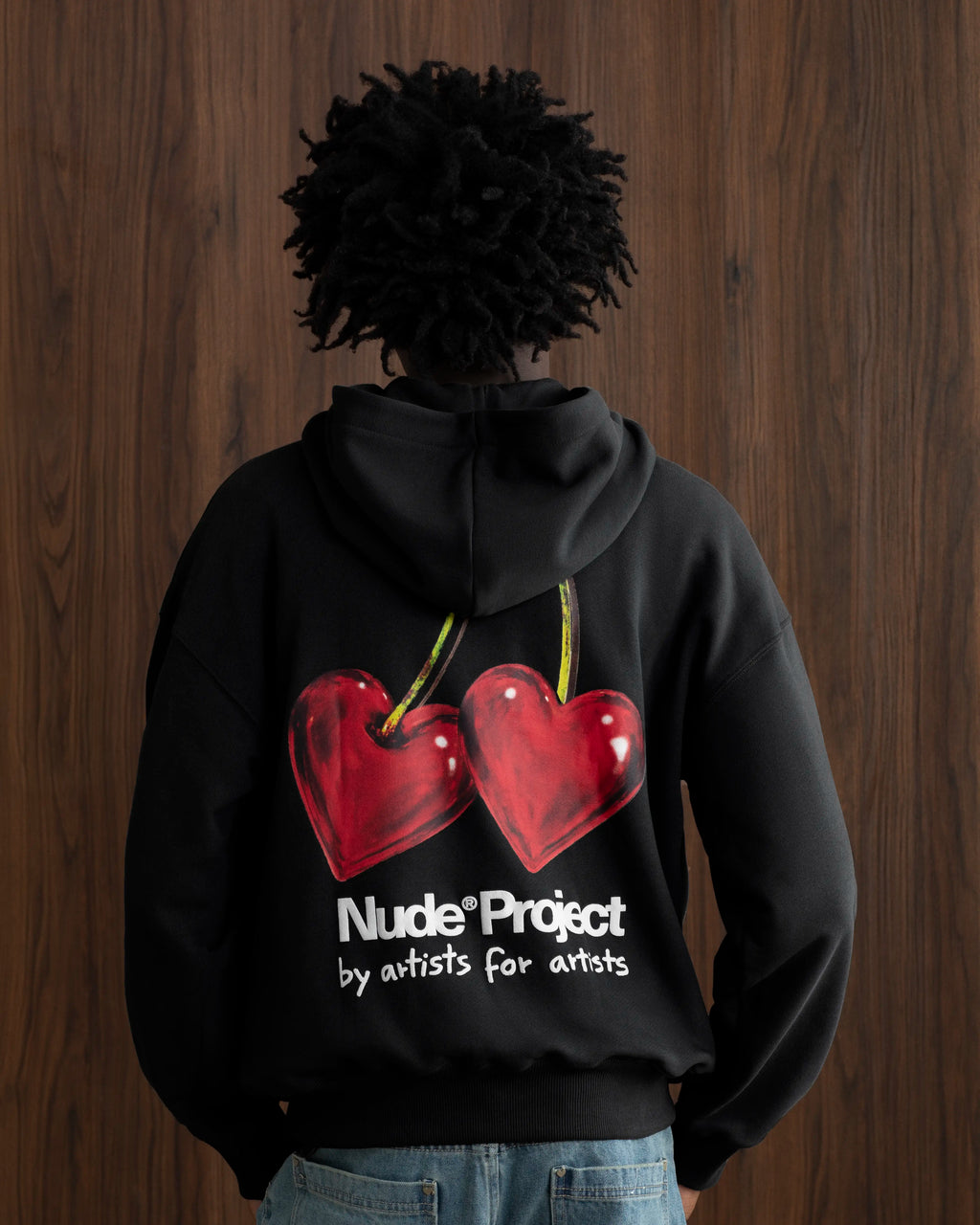 Sudadera Juicy Cherry Negra