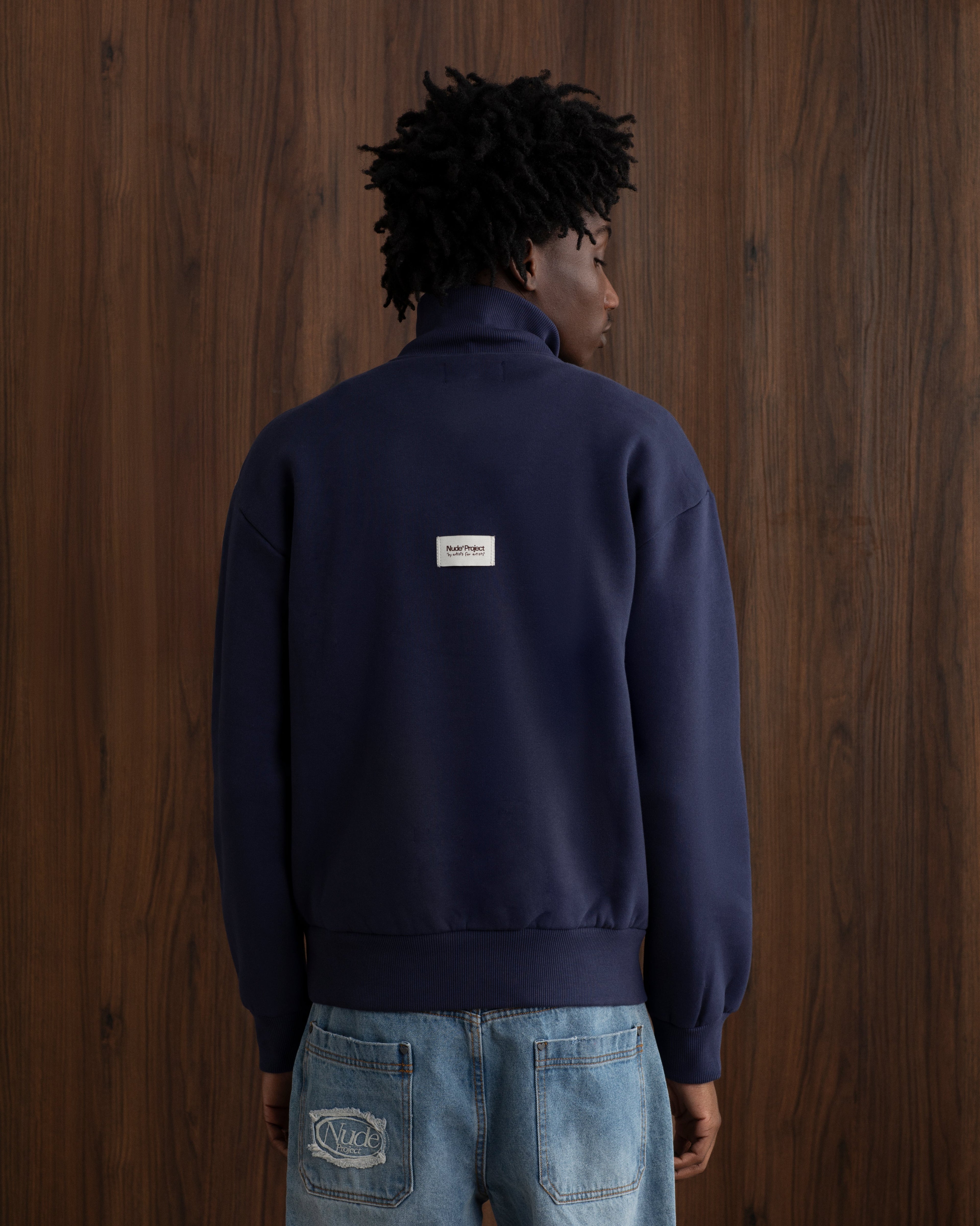 Quarter Zip Origins Azul Marino