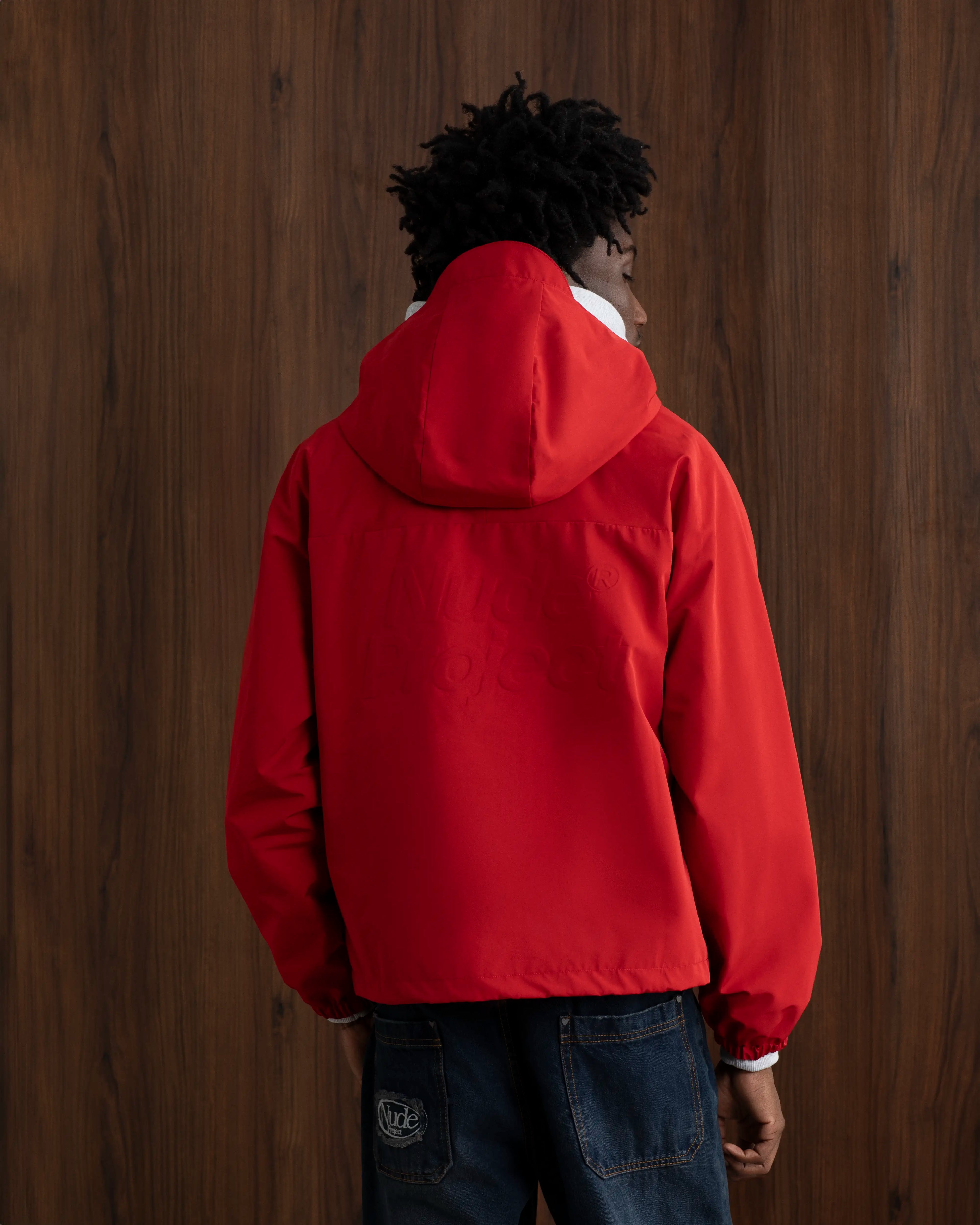 Milestones Windbreaker Jacket Red