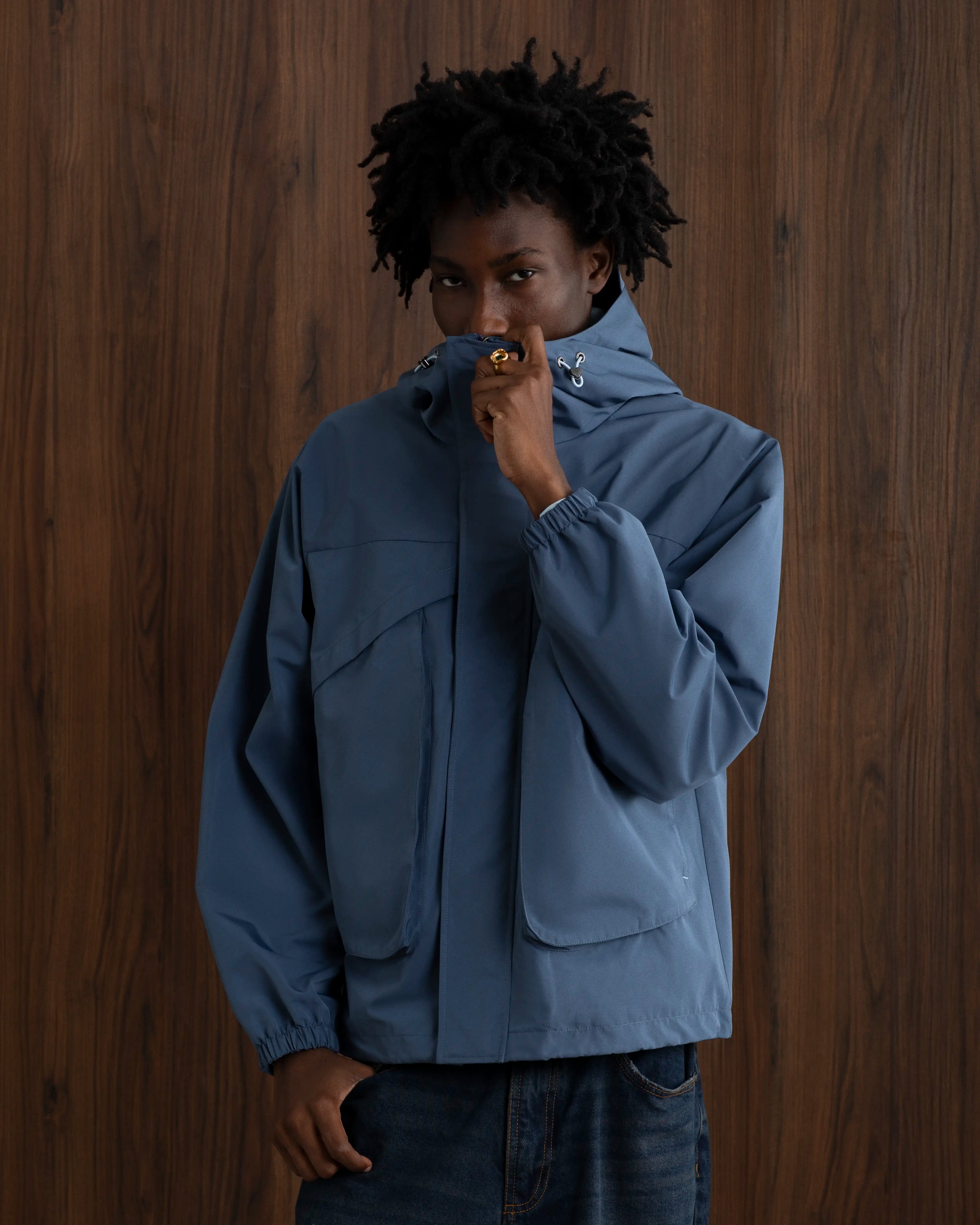 Milestones Windbreaker Jacket Blue