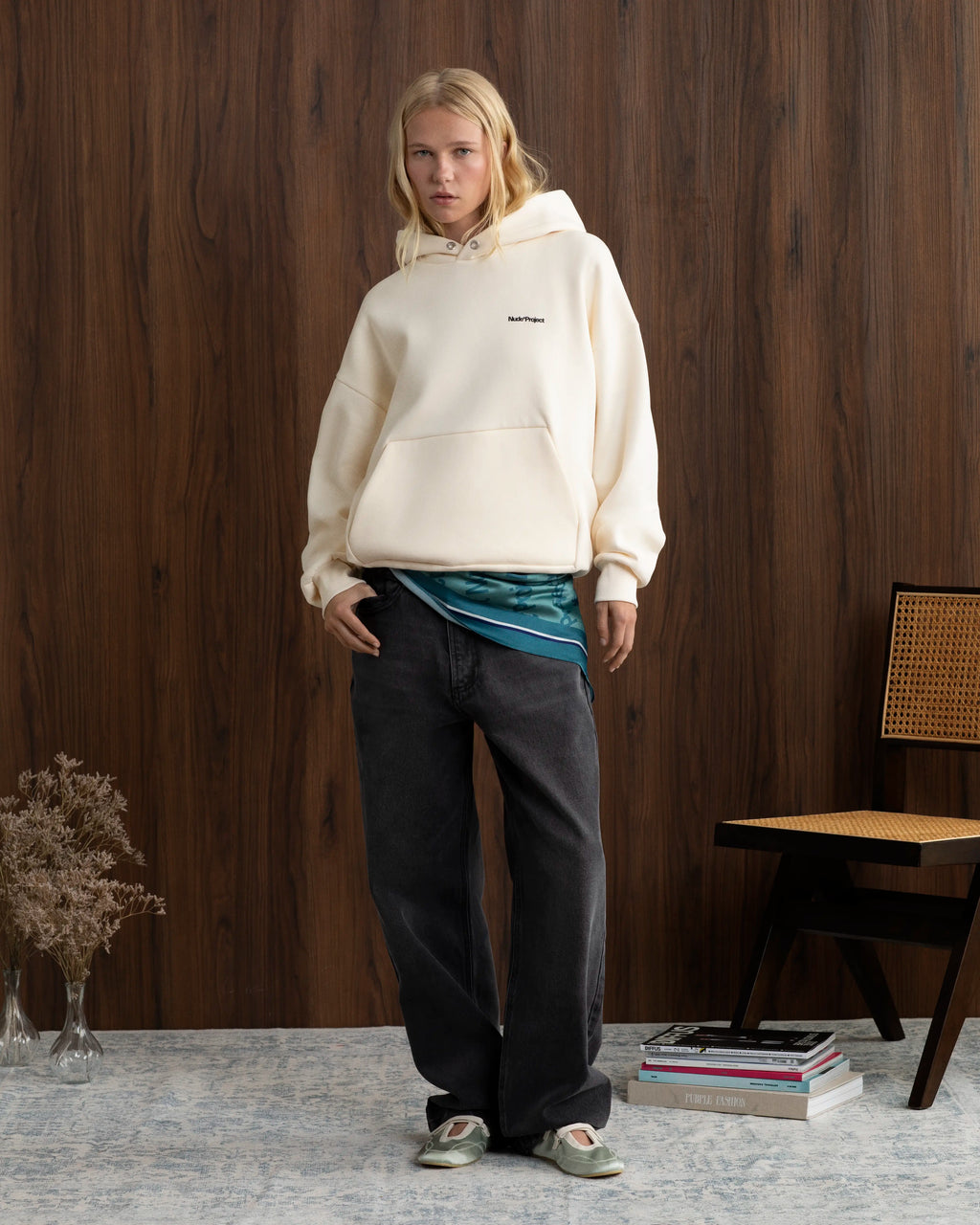 Sudadera Origins Blanco Crema