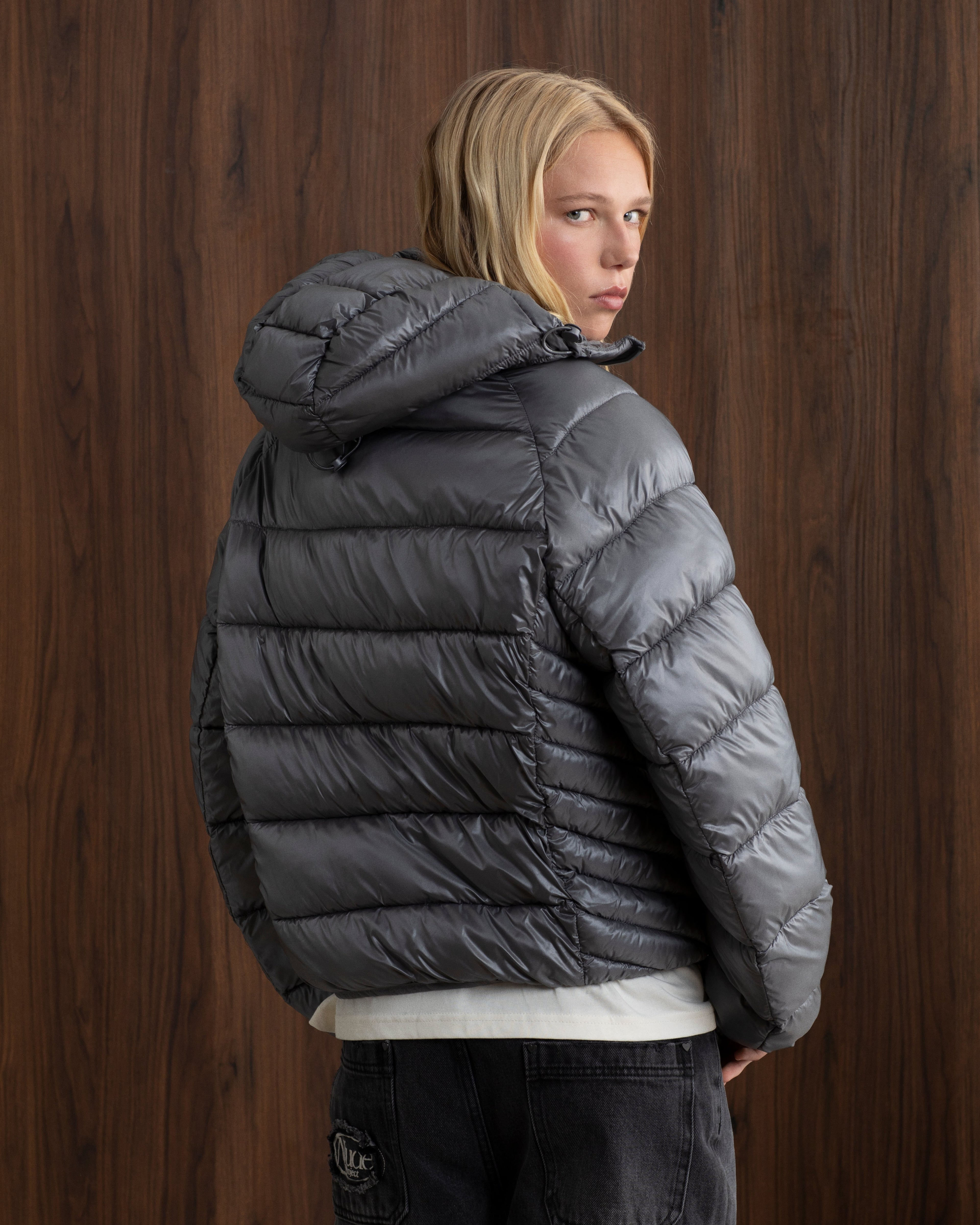 Iconic Puffer Jacket Grey