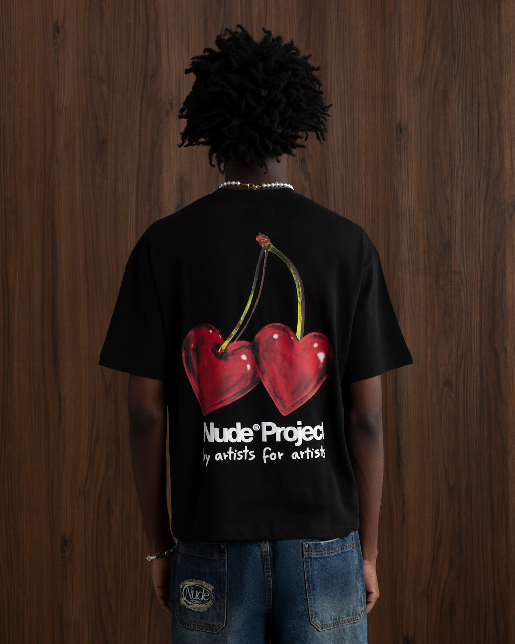 Camiseta Juicy Cherry Negra
