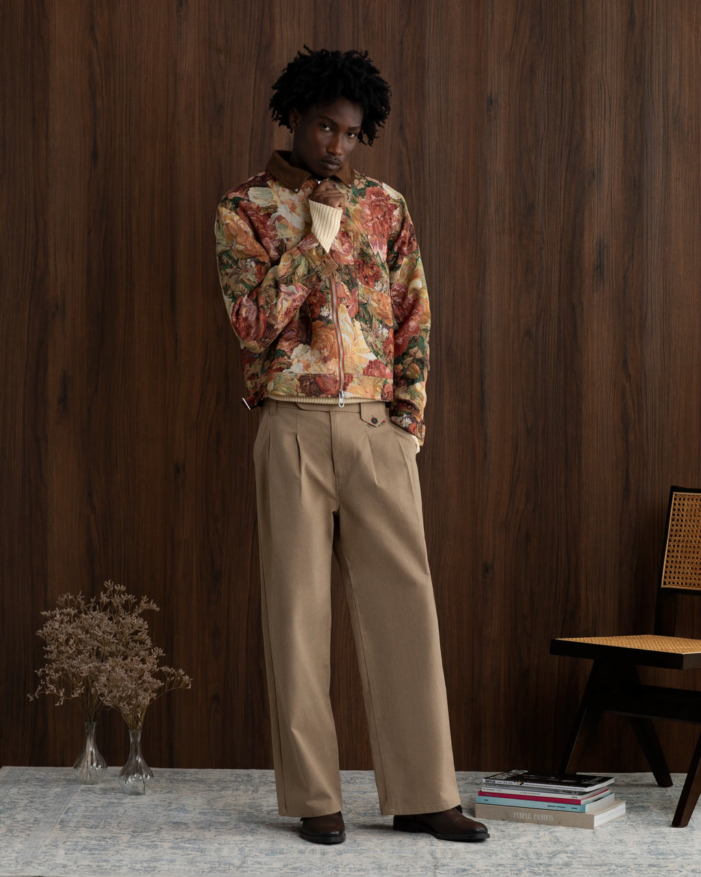 Chaqueta Tapiz Marrón