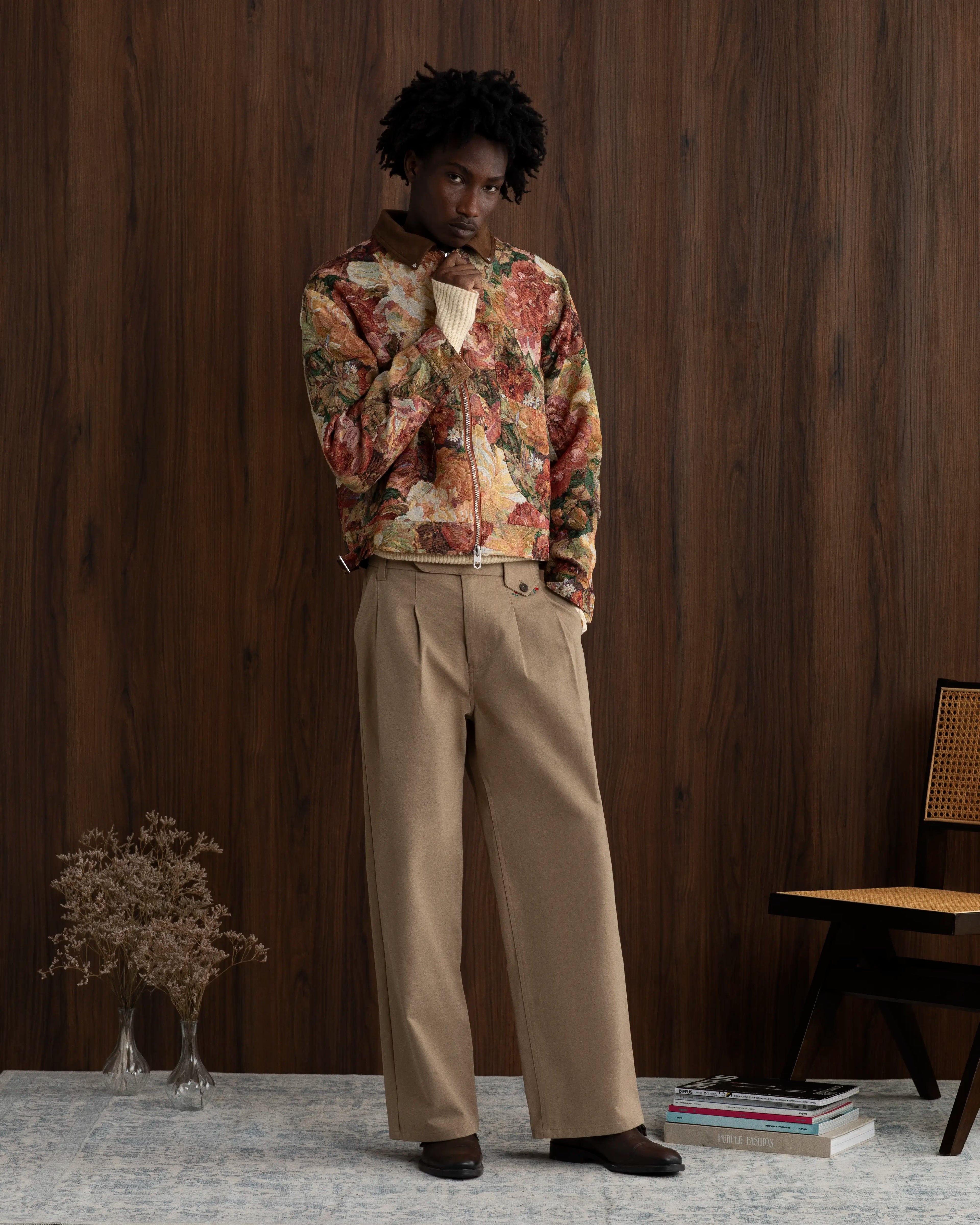 Chaqueta Tapiz Marrón