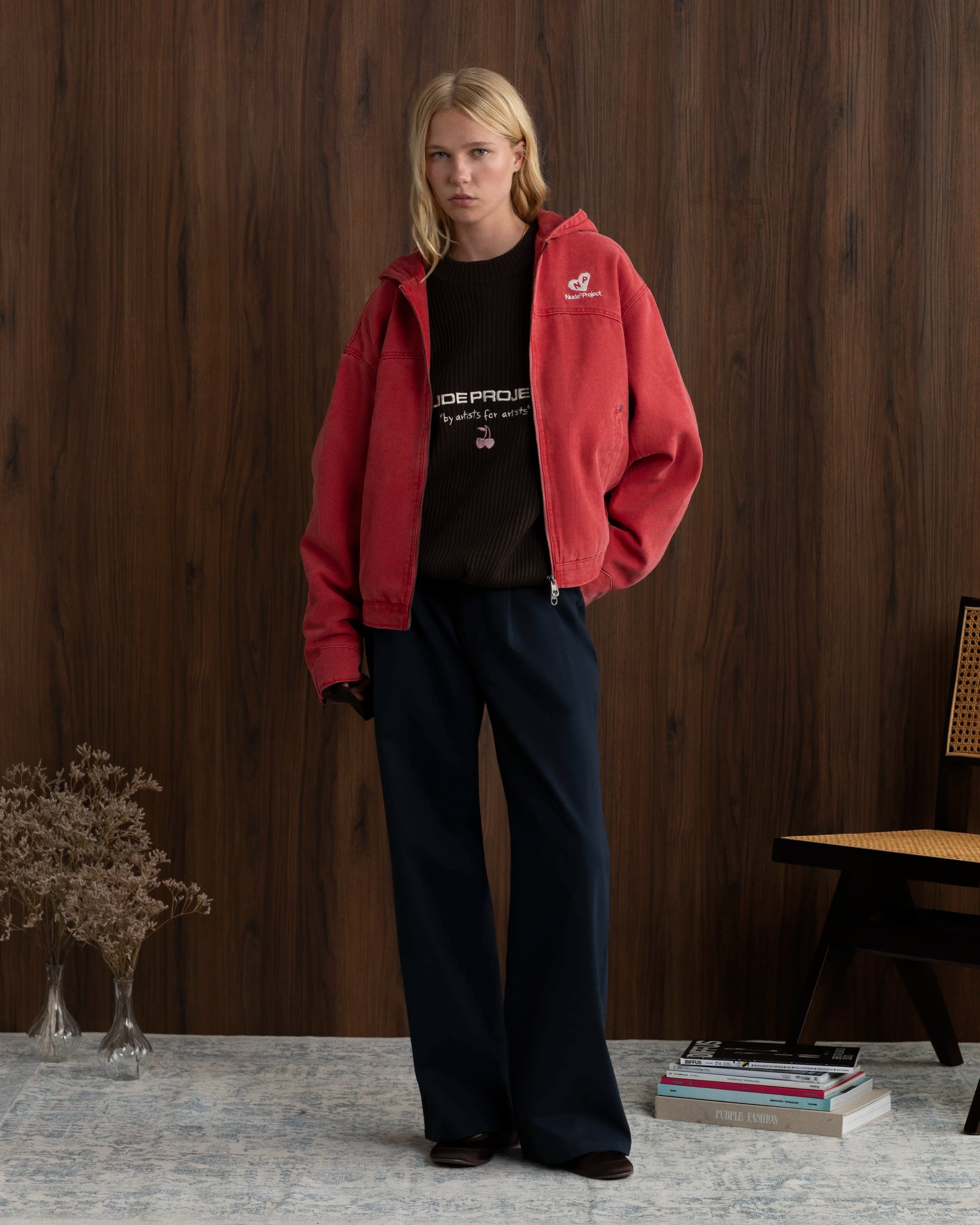 Pantalón Chino Vinyl Azul Marino