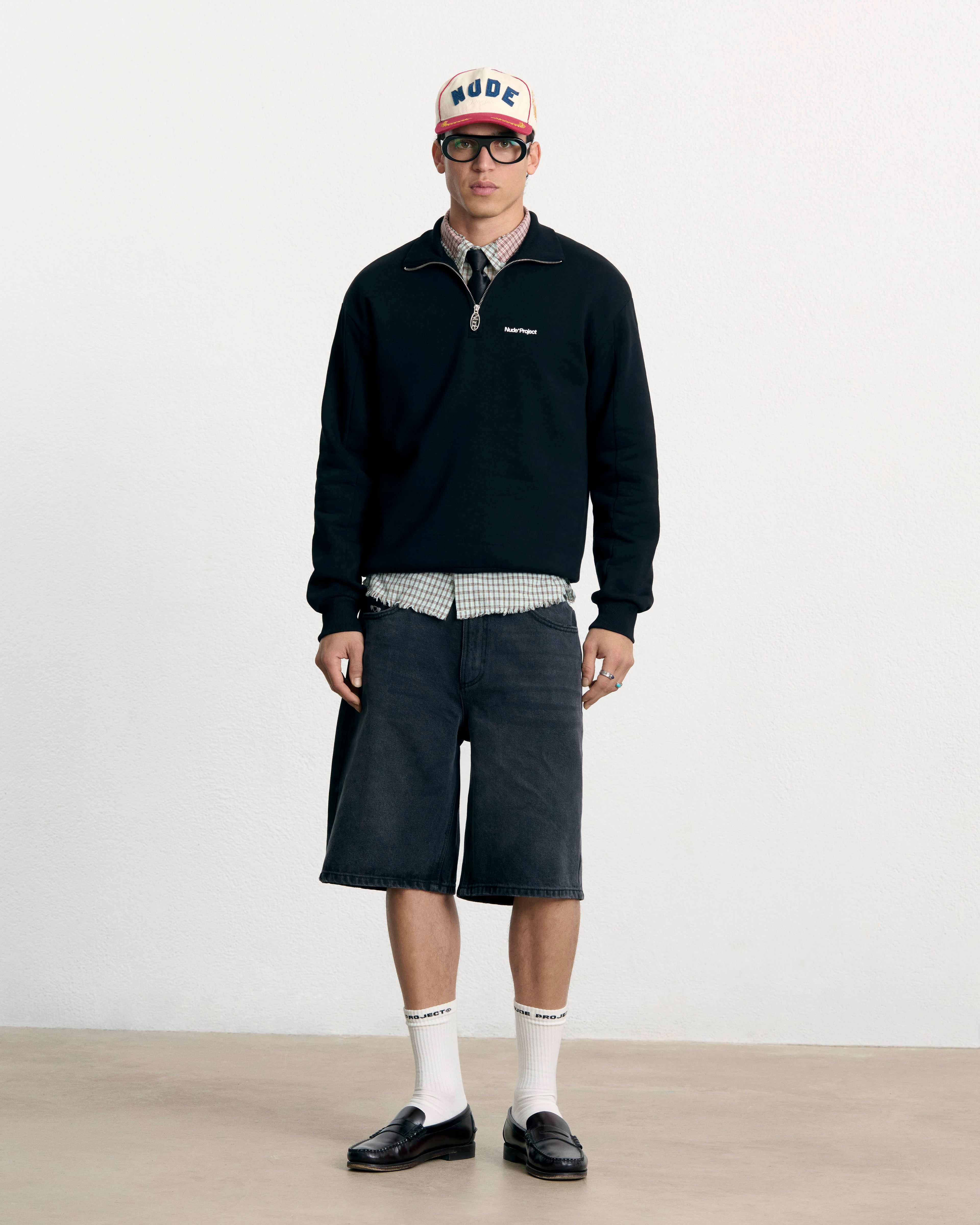 Quarter Zip Origins Negro