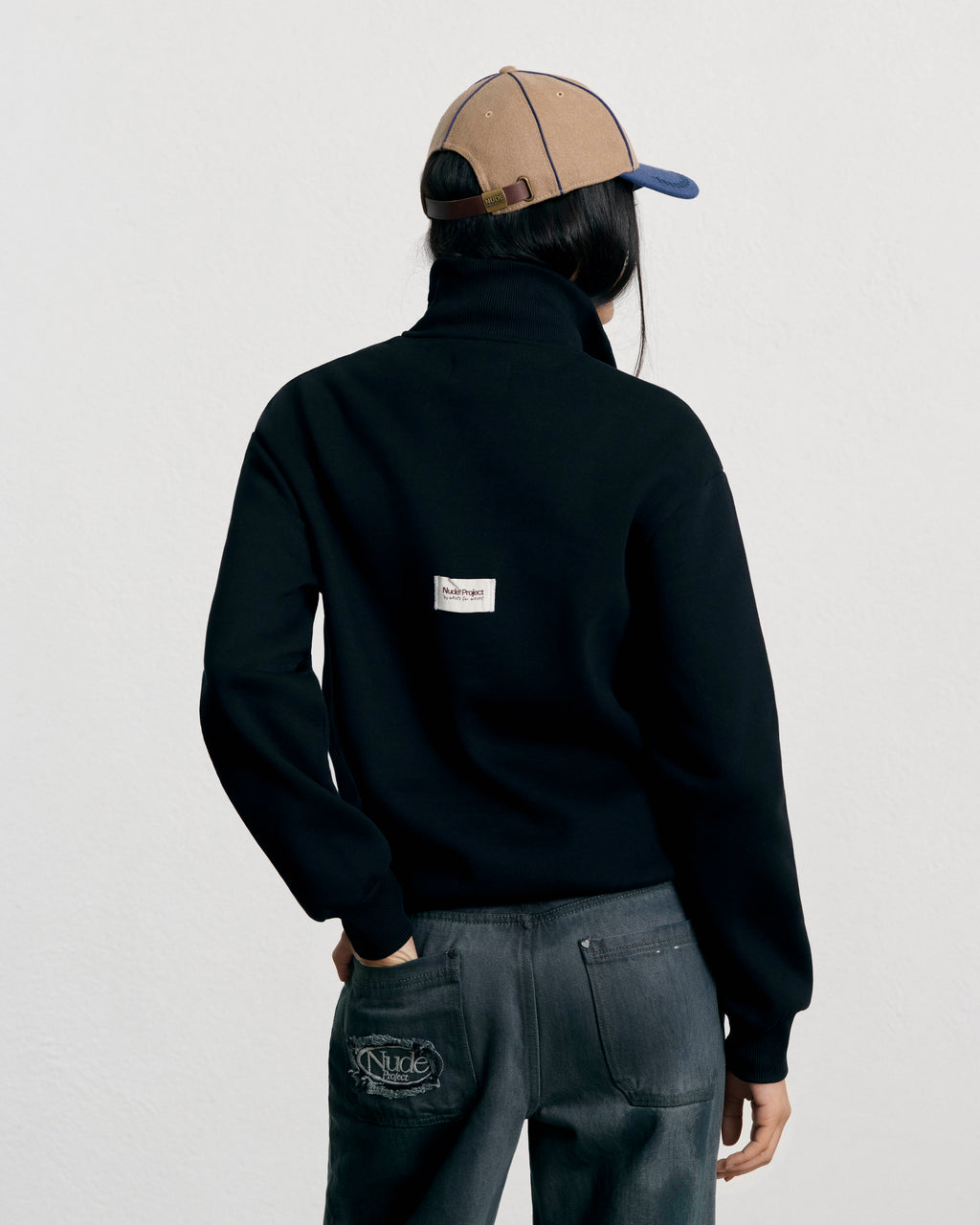 Quarter Zip Origins Negro