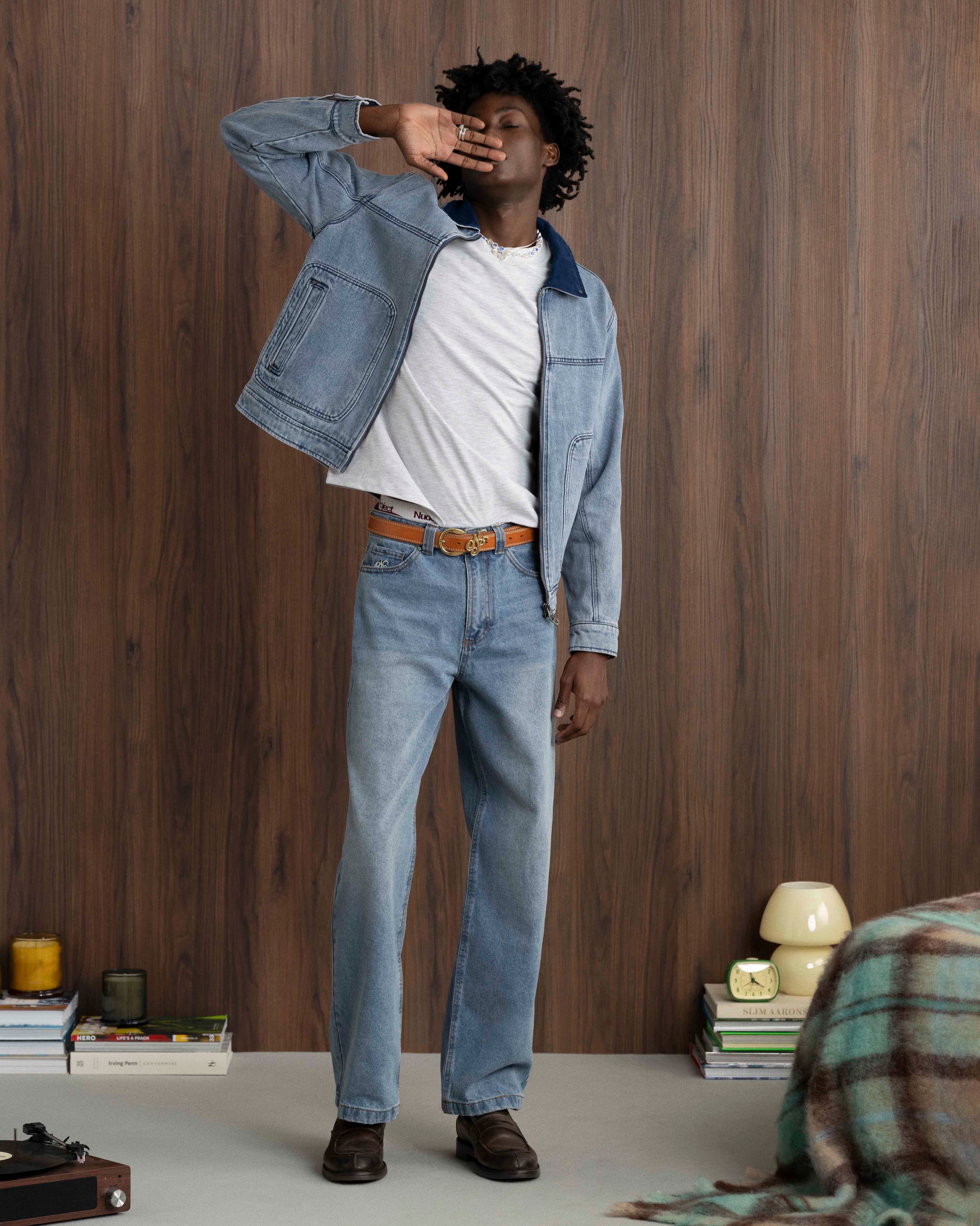 Pantalón Vaquero Básico Light Wash