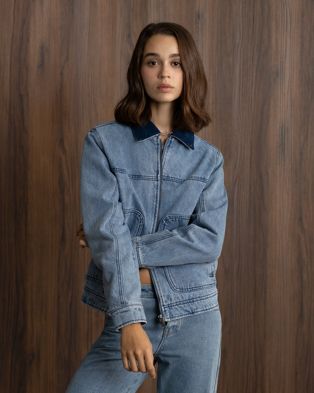 Trucker Denim Jacket Indigo
