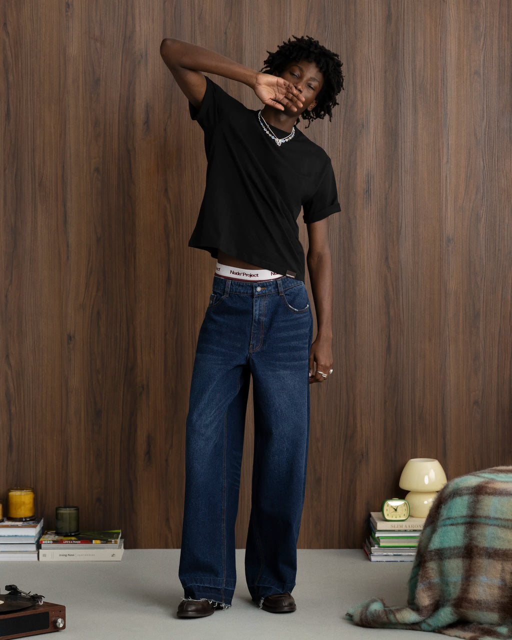 Pantalón Baggy Indigo Old