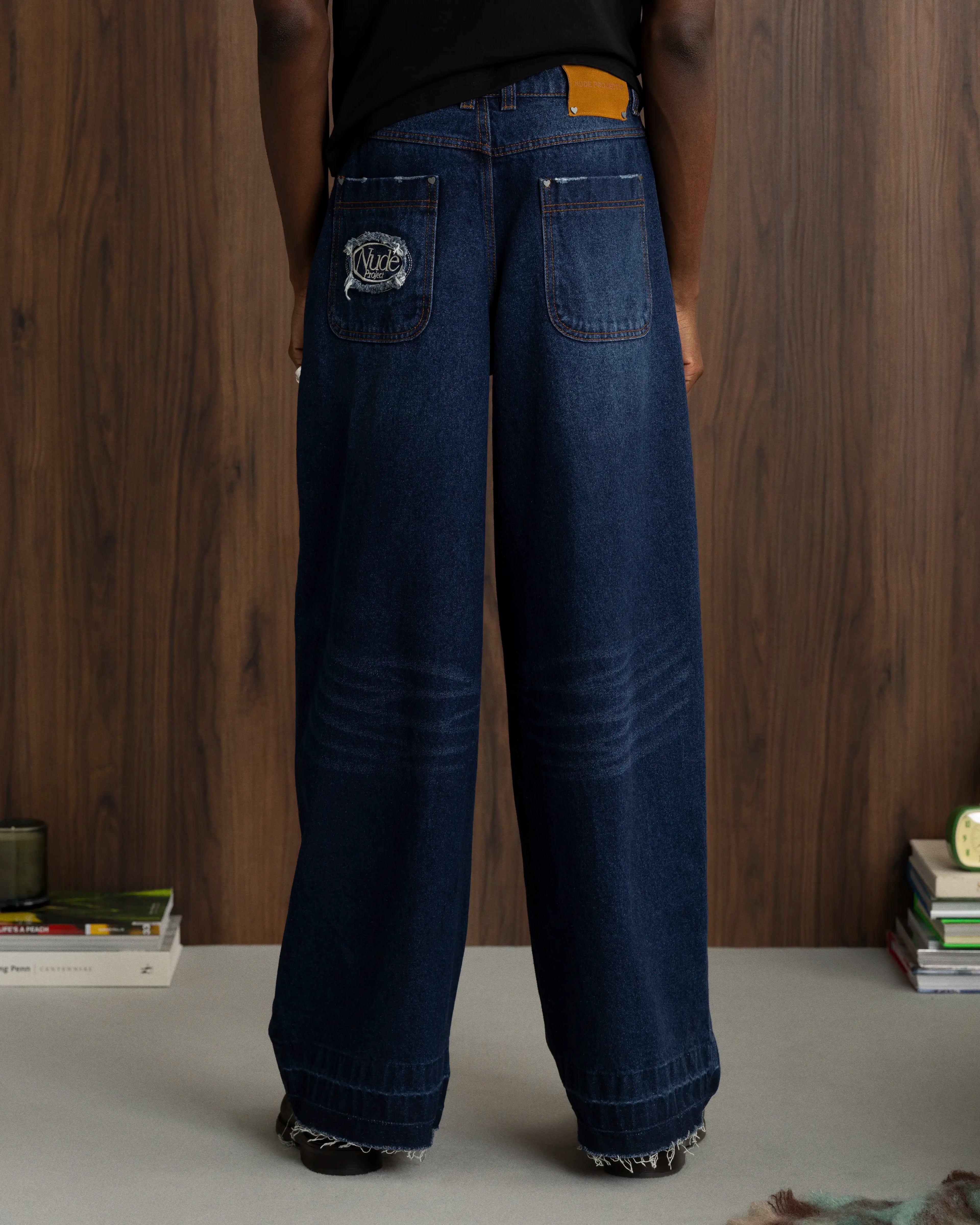 Pantalón Baggy Indigo Old