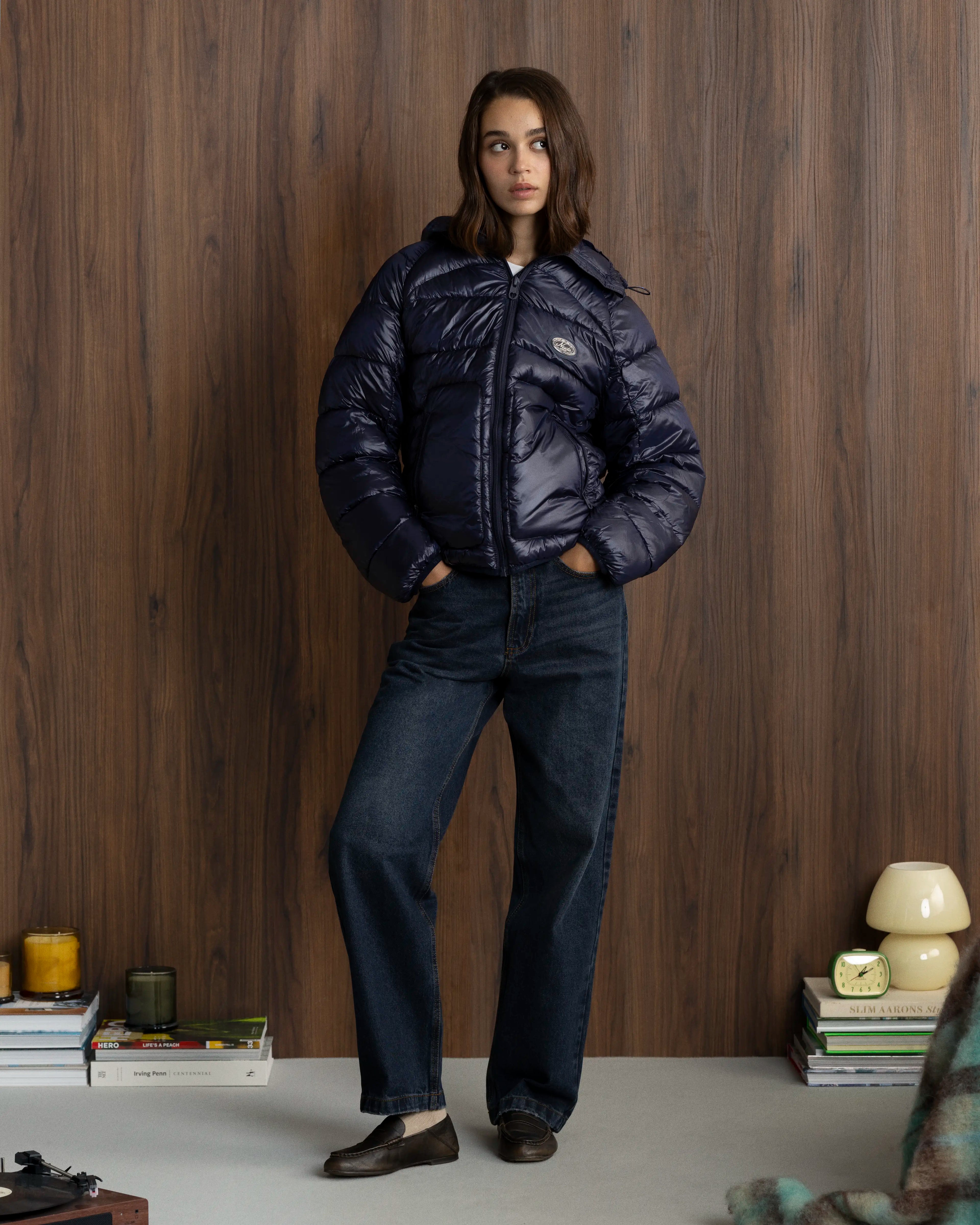 Iconic Puffer Jacket Navy