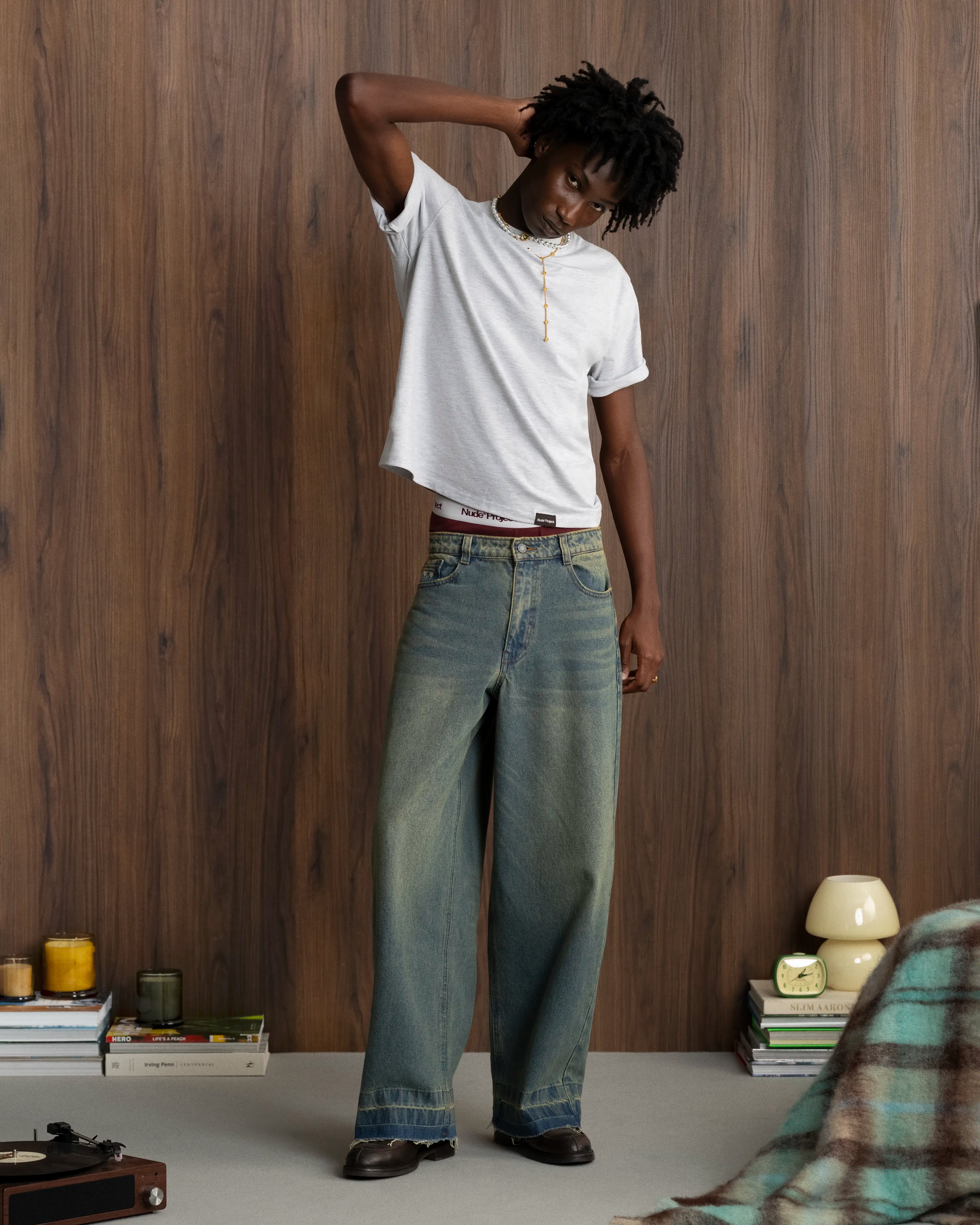 Pantalón Baggy Dirty Wash Old